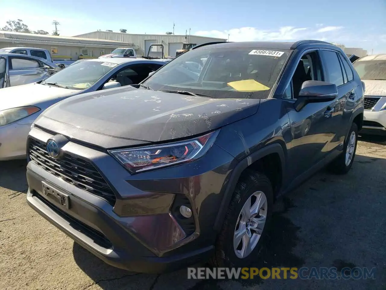 2 fotografías del automóvil dañado 2T3RWRFV9KW018329 TOYOTA RAV4 2019