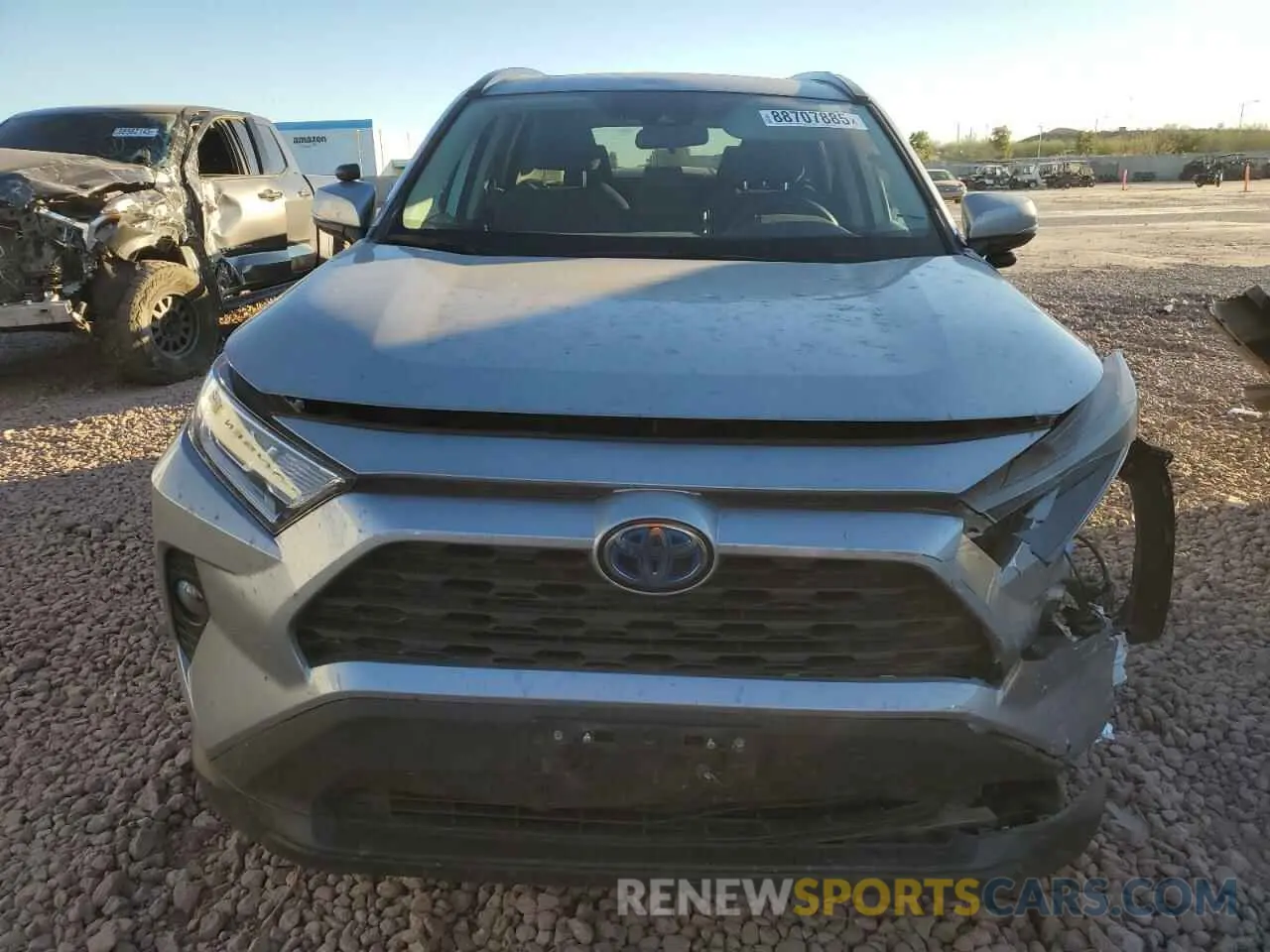 5 fotografías del automóvil dañado 2T3RWRFVXKW028898 TOYOTA RAV4 2019