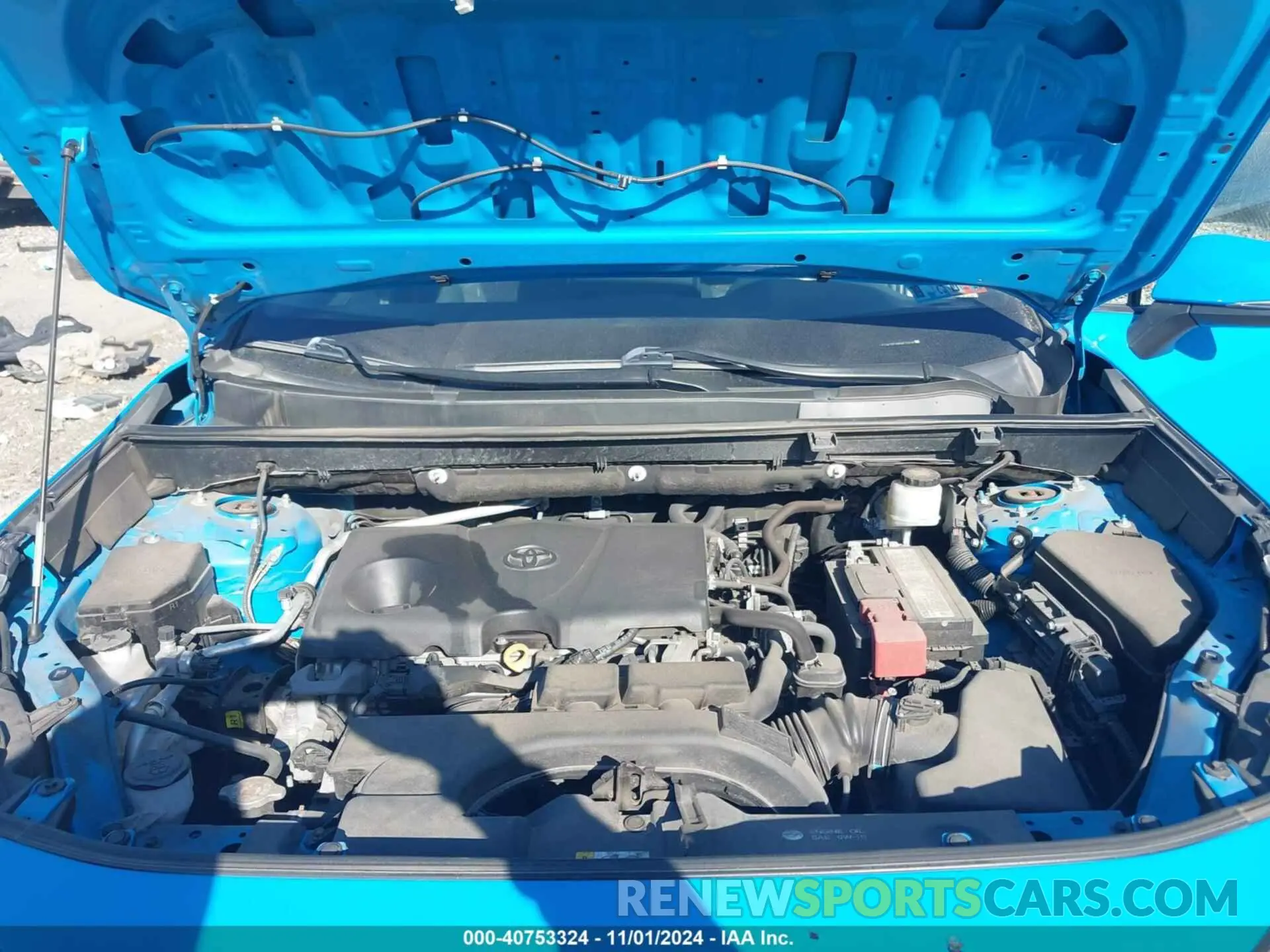 10 fotografías del automóvil dañado 2T3W1RFV0KW033030 TOYOTA RAV4 2019