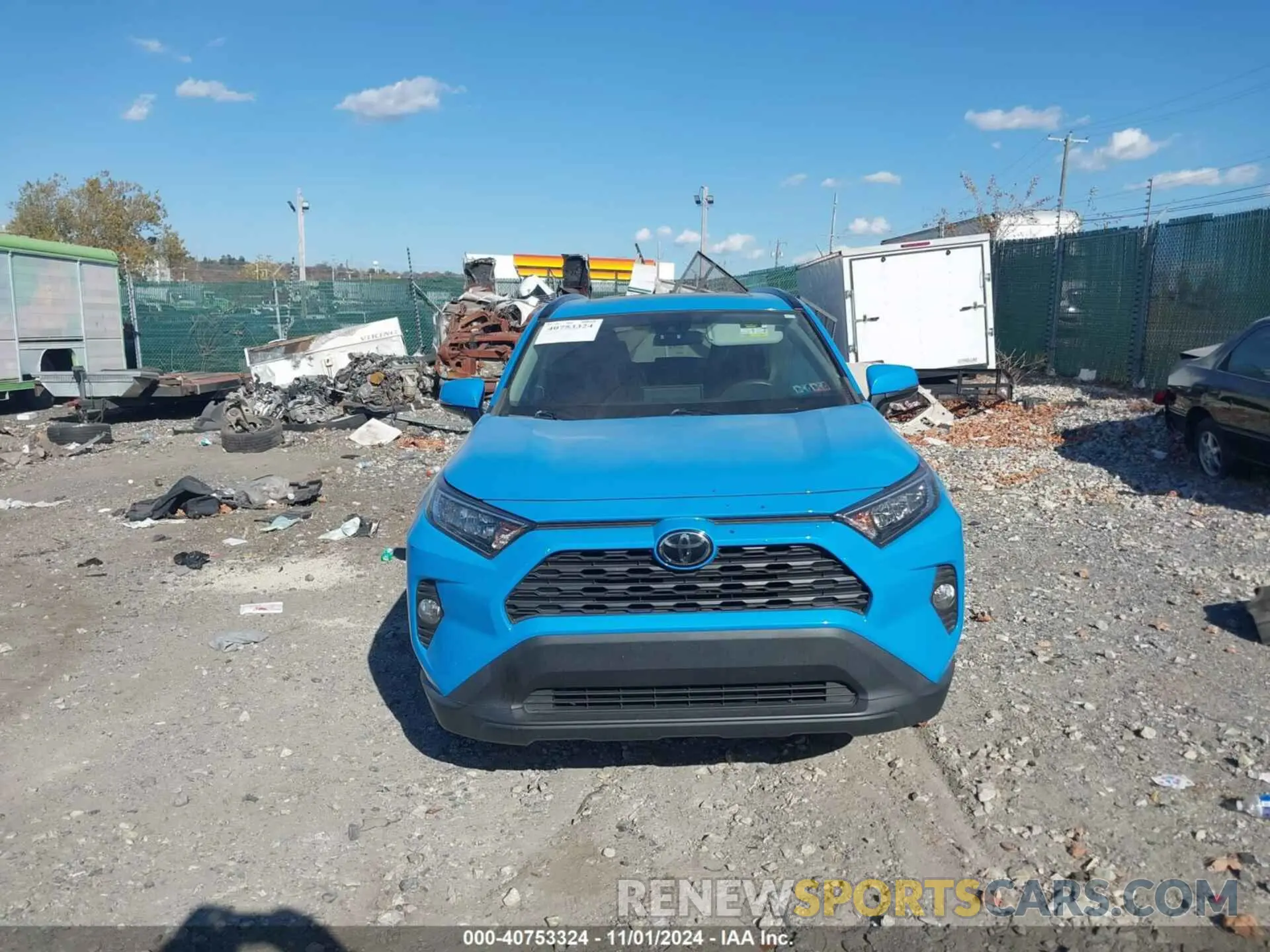 12 fotografías del automóvil dañado 2T3W1RFV0KW033030 TOYOTA RAV4 2019