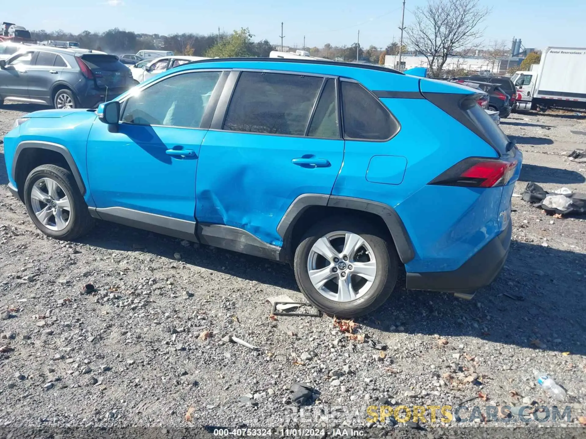 3 fotografías del automóvil dañado 2T3W1RFV0KW033030 TOYOTA RAV4 2019