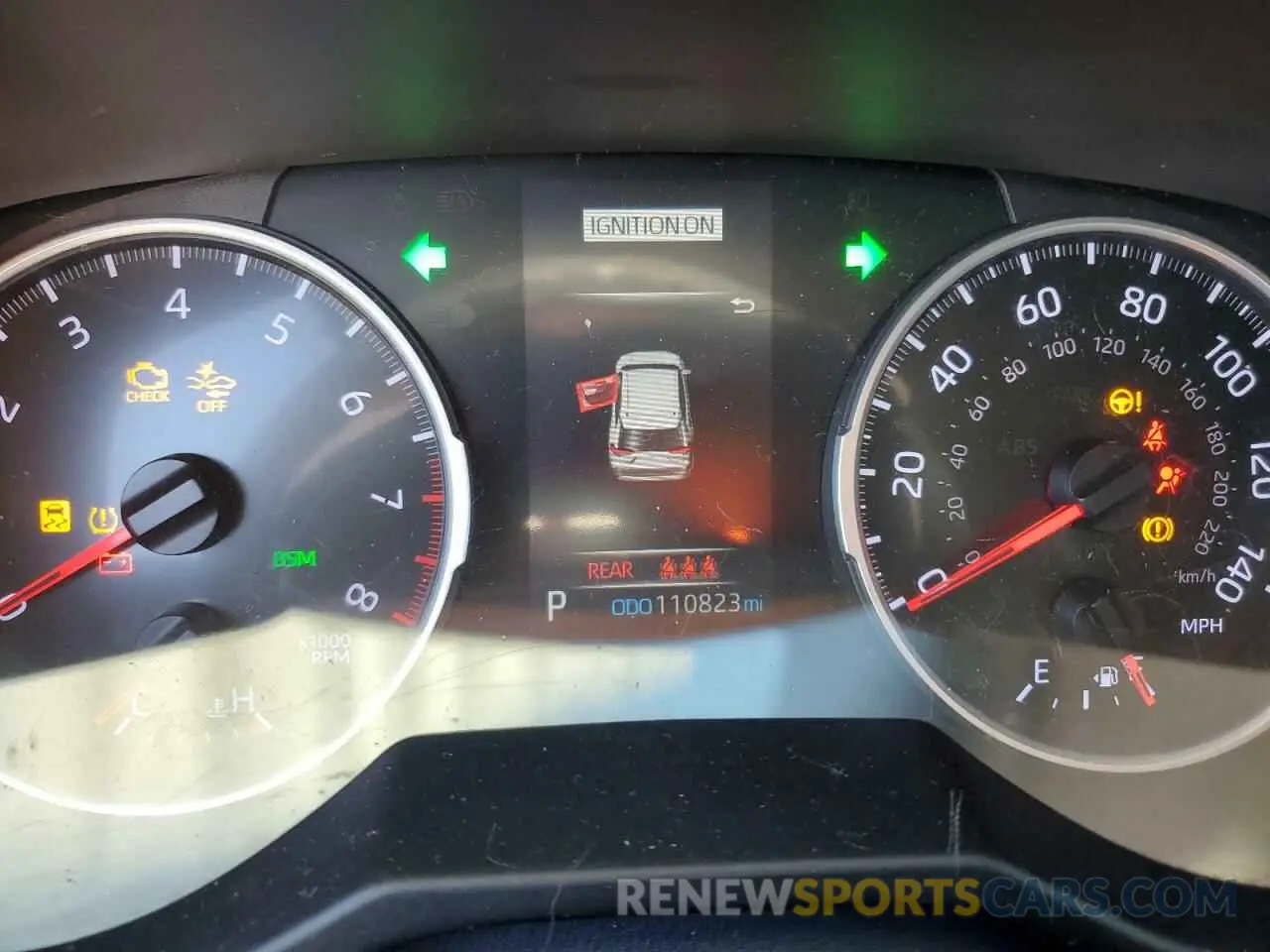 9 fotografías del automóvil dañado 2T3W1RFV0KW036705 TOYOTA RAV4 2019