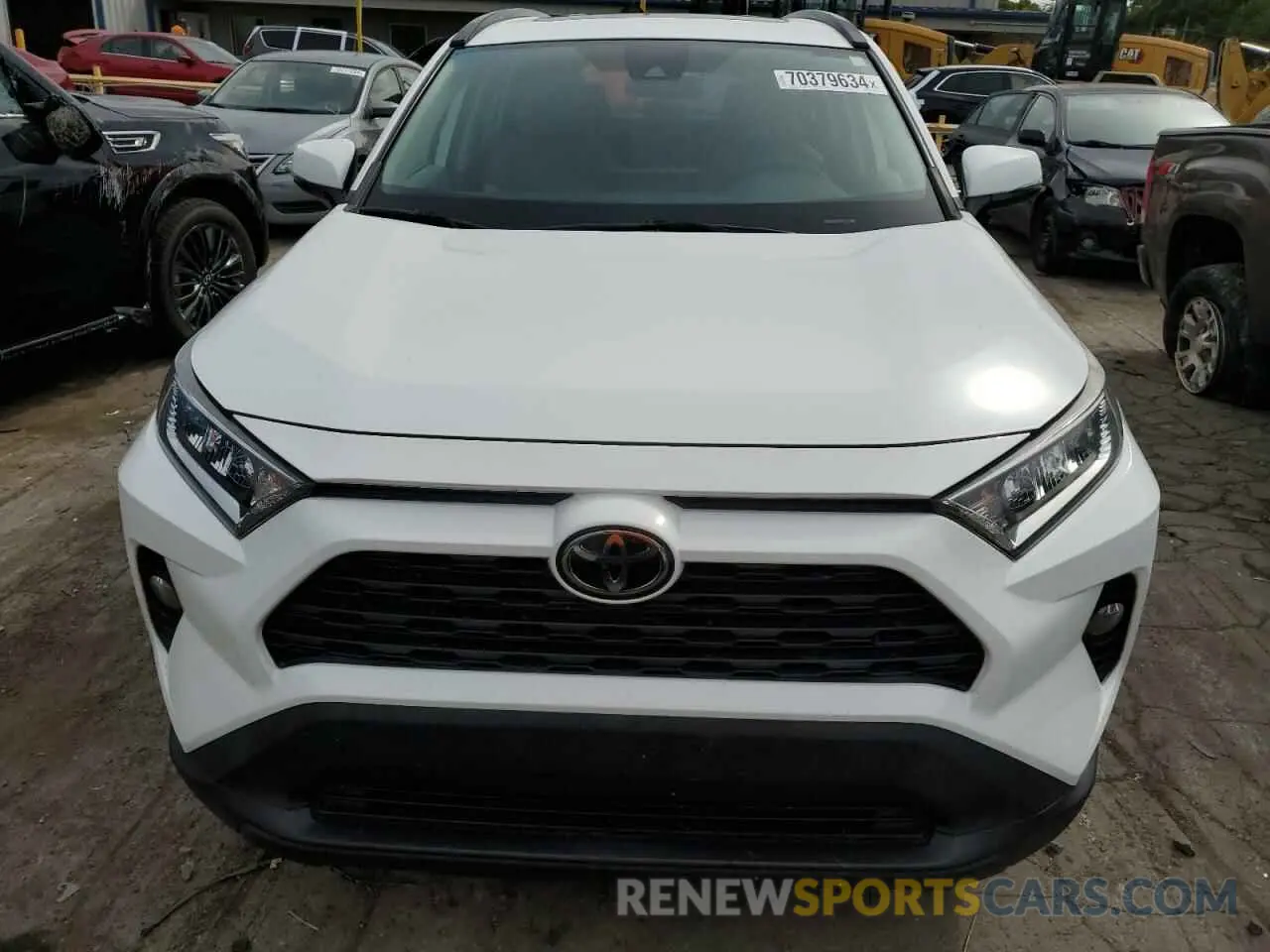 5 fotografías del automóvil dañado 2T3W1RFV1KC030428 TOYOTA RAV4 2019