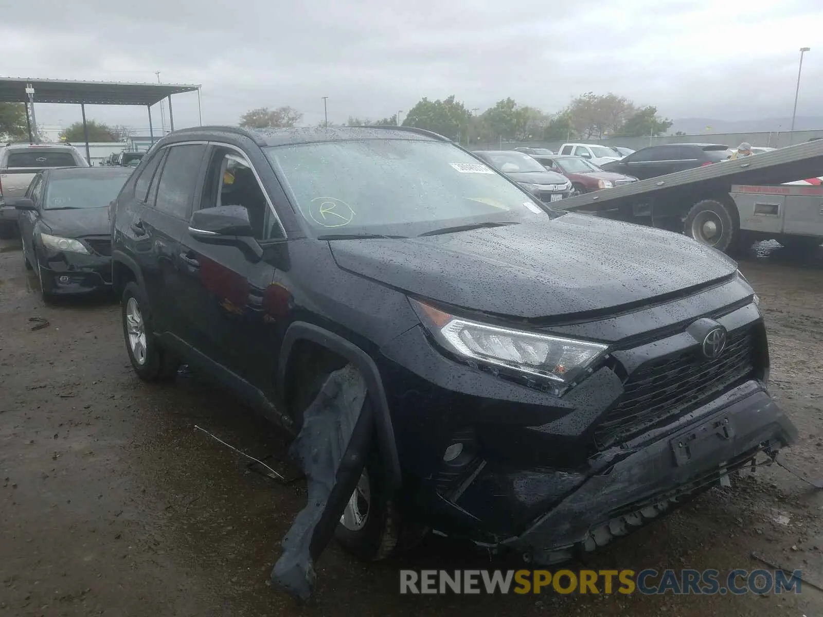 1 fotografías del automóvil dañado 2T3W1RFV1KW009030 TOYOTA RAV4 2019