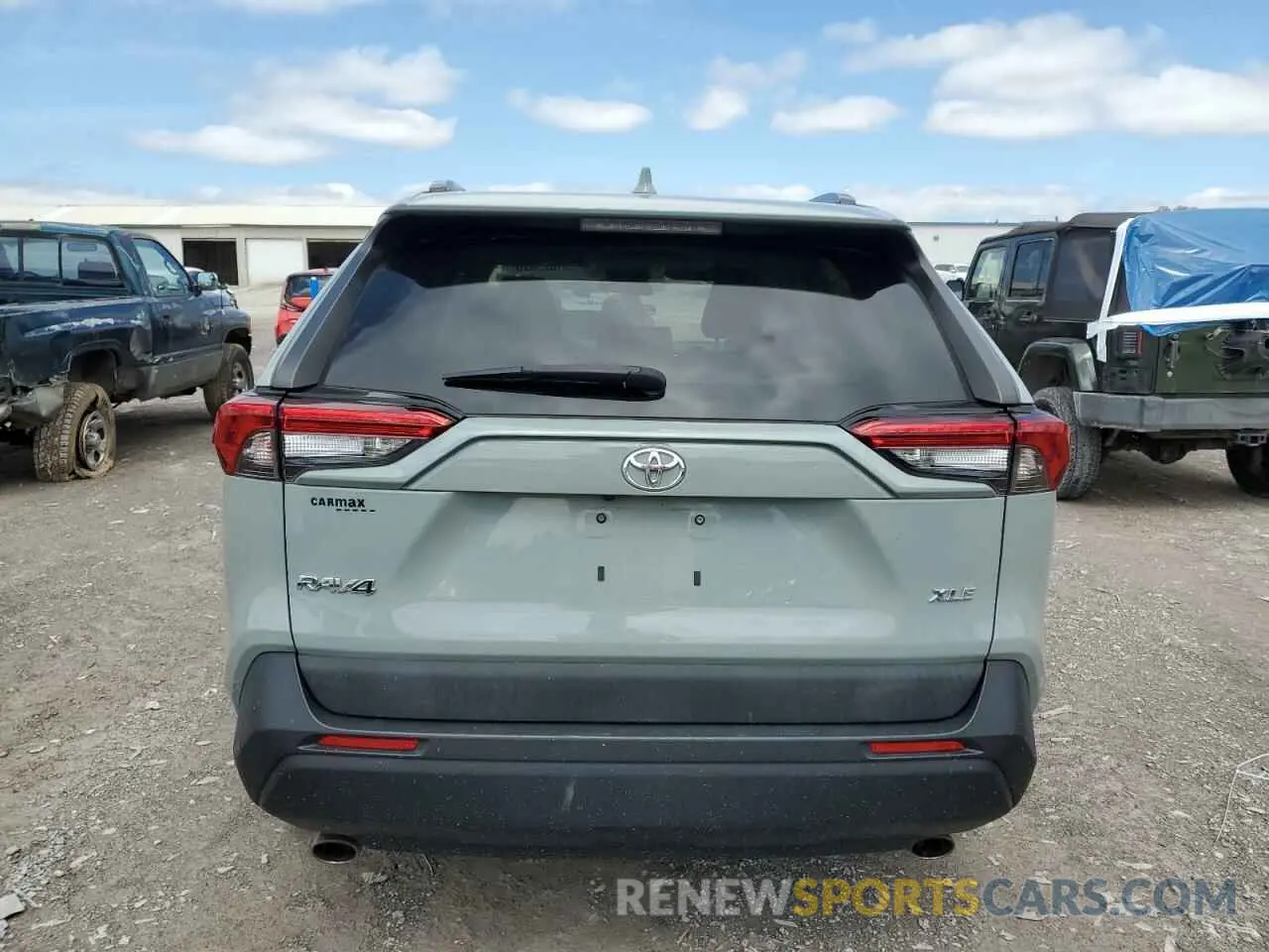 6 fotografías del automóvil dañado 2T3W1RFV1KW051326 TOYOTA RAV4 2019