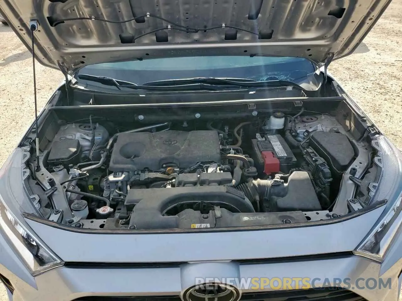 12 fotografías del automóvil dañado 2T3W1RFV2KC023276 TOYOTA RAV4 2019