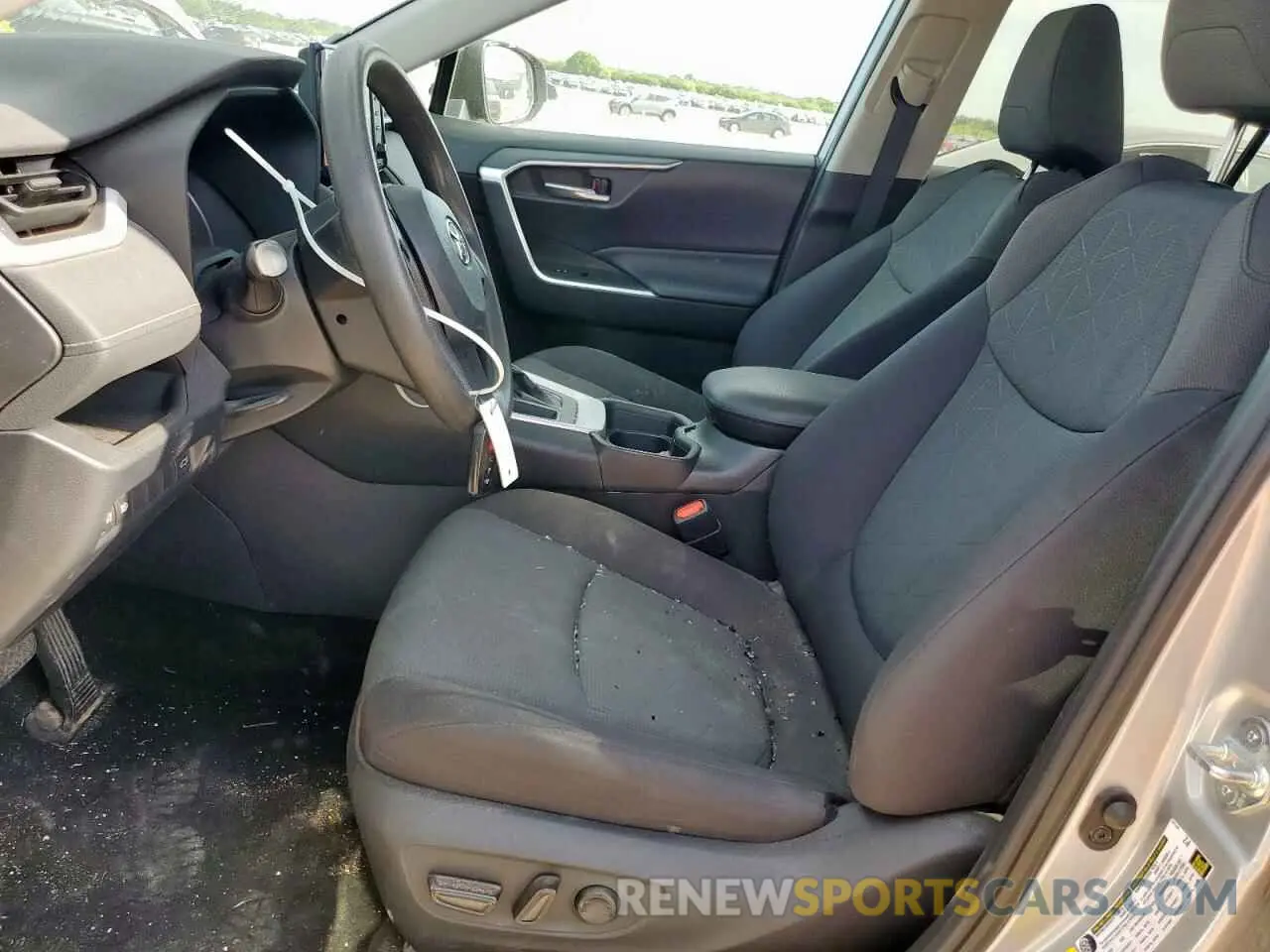 7 fotografías del automóvil dañado 2T3W1RFV2KC023276 TOYOTA RAV4 2019