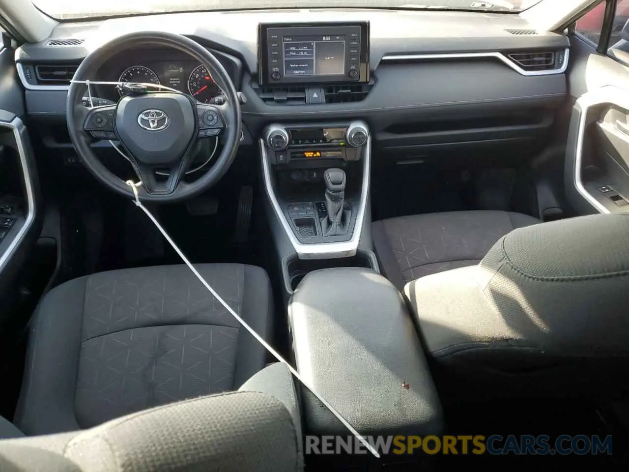 8 fotografías del automóvil dañado 2T3W1RFV2KC028963 TOYOTA RAV4 2019