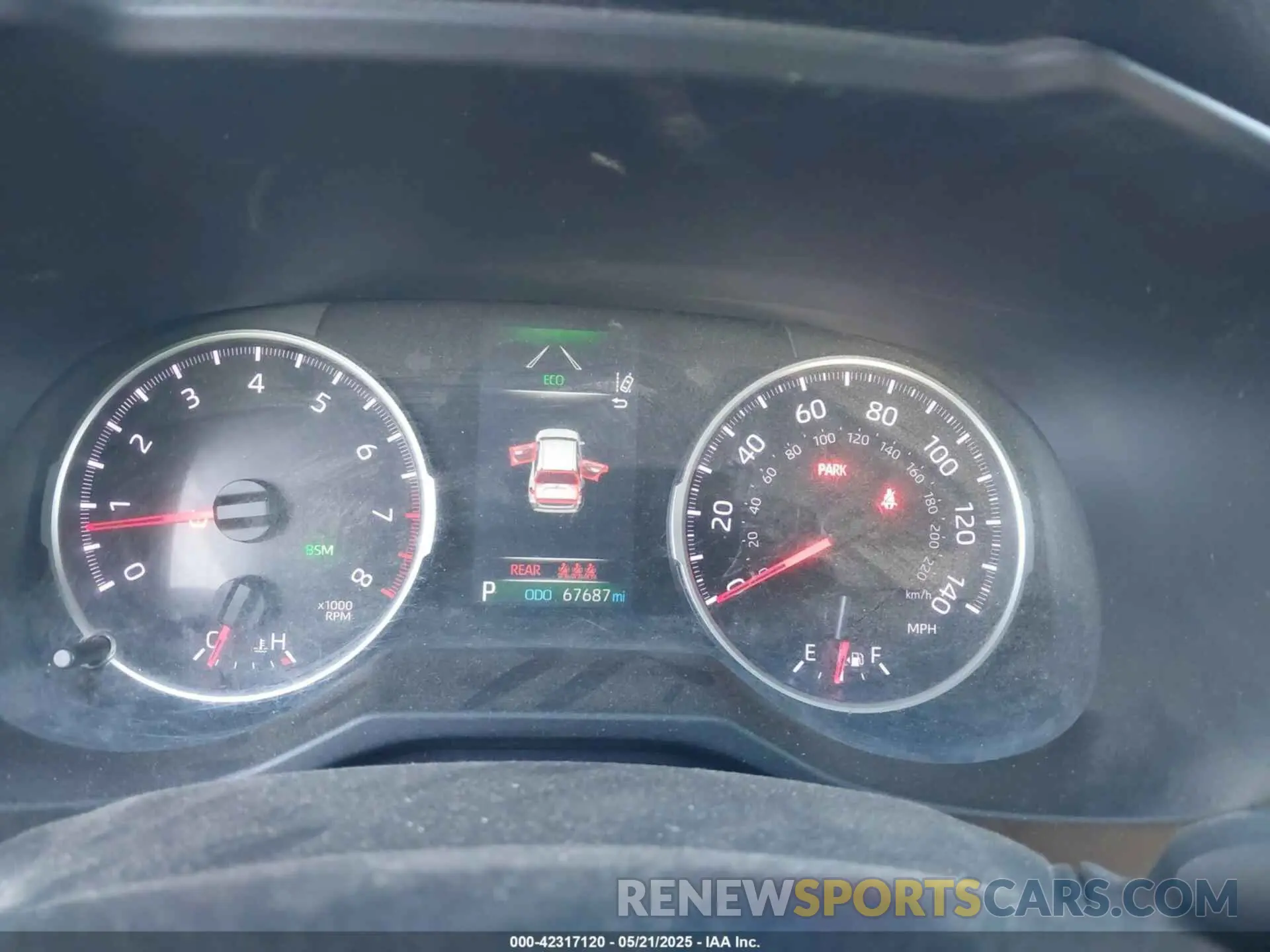 7 fotografías del automóvil dañado 2T3W1RFV3KC002016 TOYOTA RAV4 2019
