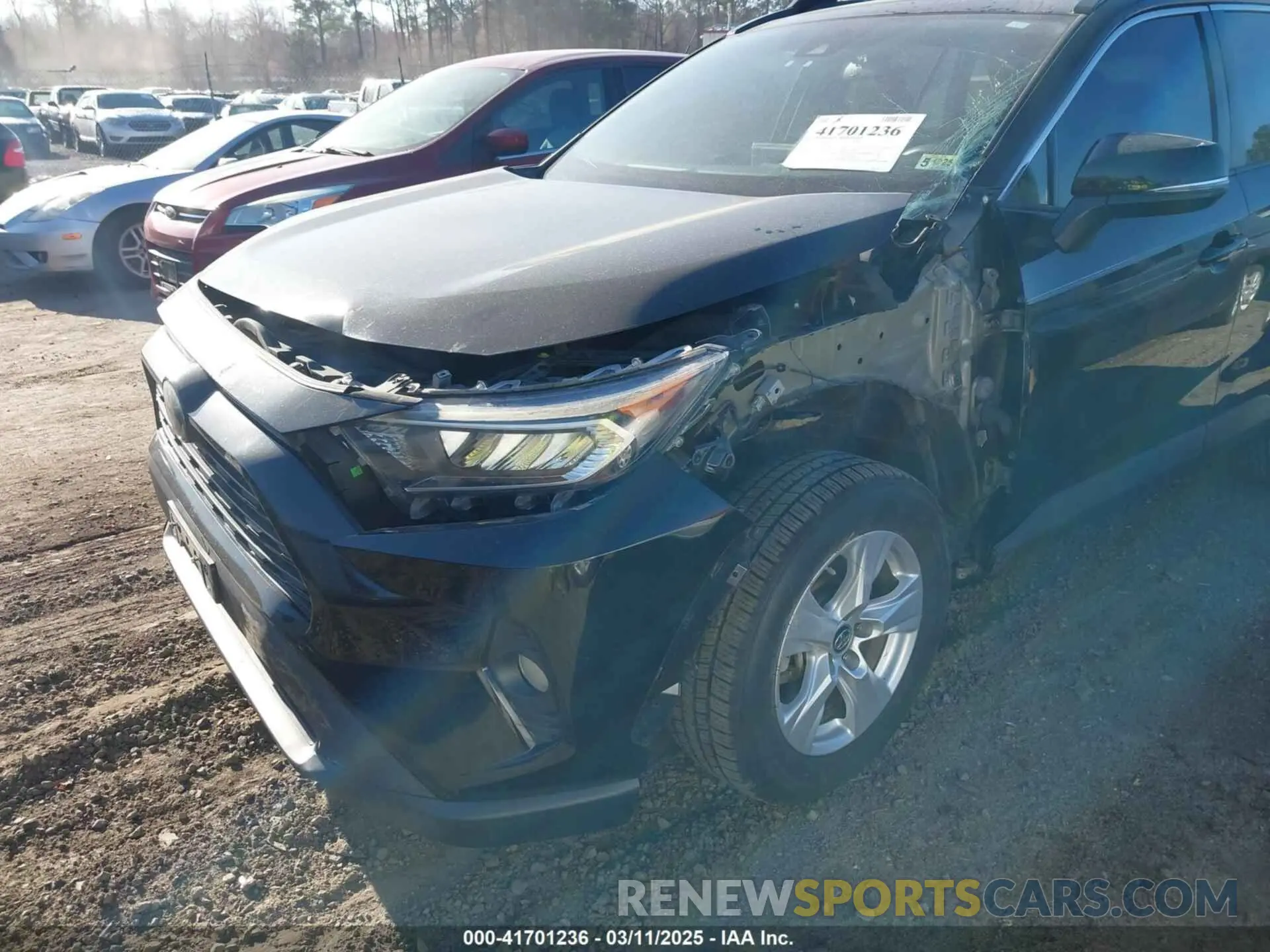 6 fotografías del automóvil dañado 2T3W1RFV3KC002372 TOYOTA RAV4 2019