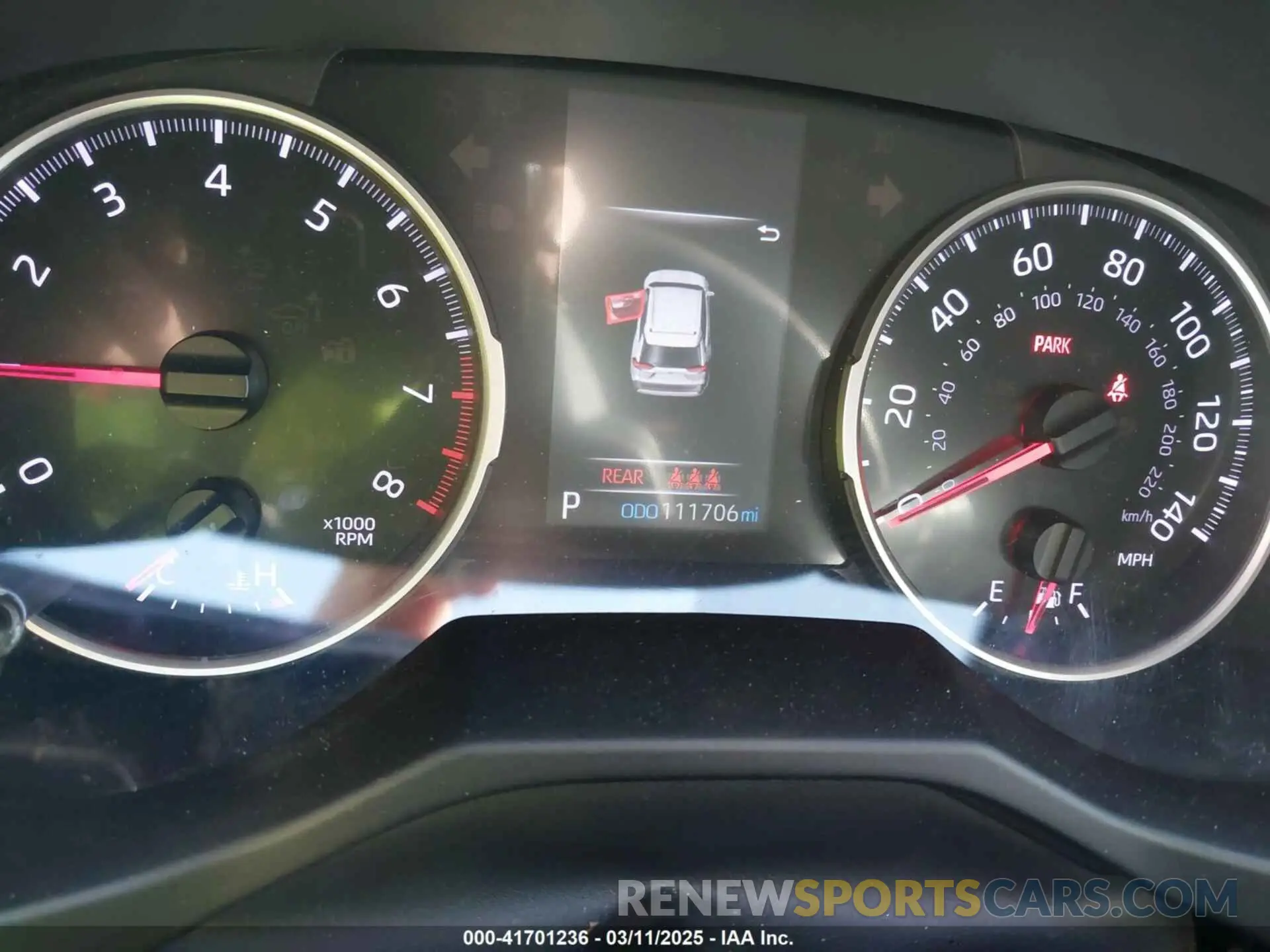 7 fotografías del automóvil dañado 2T3W1RFV3KC002372 TOYOTA RAV4 2019