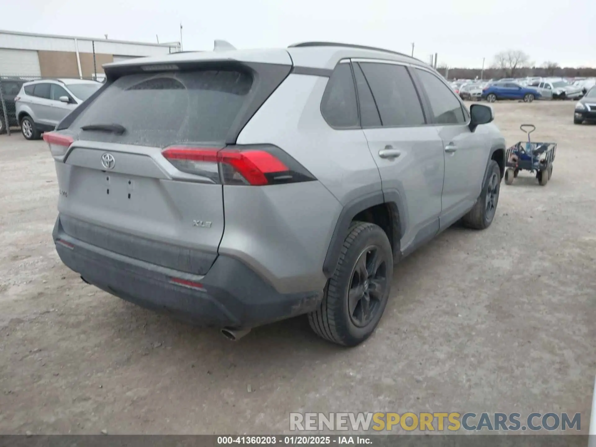 4 fotografías del automóvil dañado 2T3W1RFV3KC032794 TOYOTA RAV4 2019