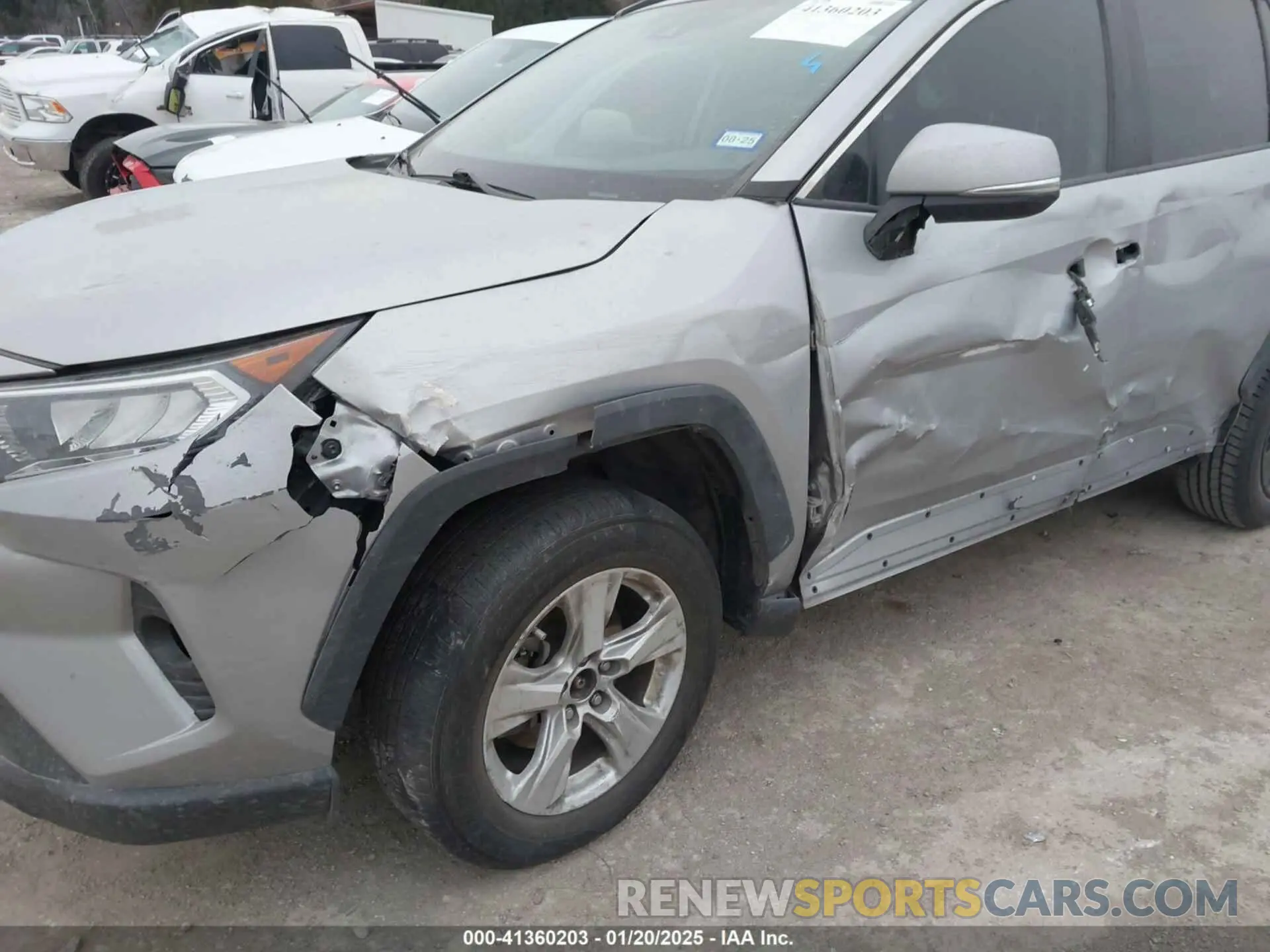 6 fotografías del automóvil dañado 2T3W1RFV3KC032794 TOYOTA RAV4 2019