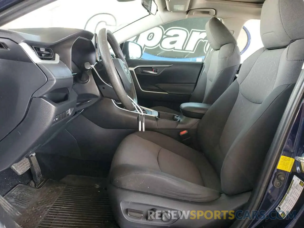 7 fotografías del automóvil dañado 2T3W1RFV4KC012389 TOYOTA RAV4 2019