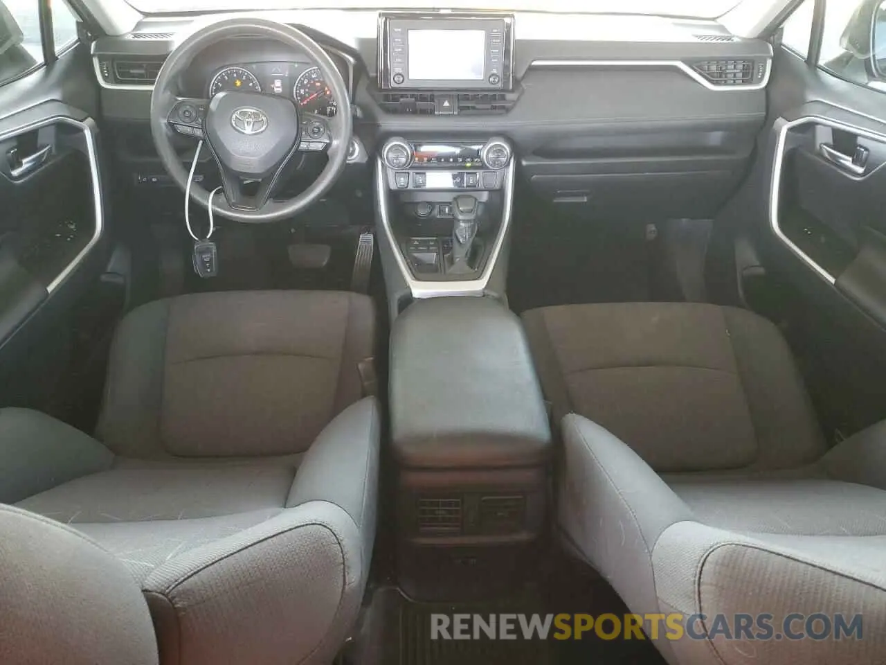 8 fotografías del automóvil dañado 2T3W1RFV4KC012389 TOYOTA RAV4 2019