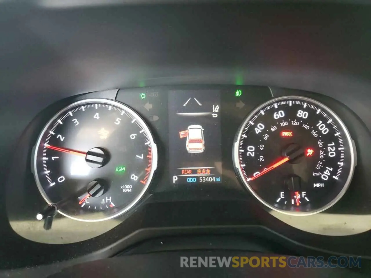 9 fotografías del automóvil dañado 2T3W1RFV4KC012389 TOYOTA RAV4 2019