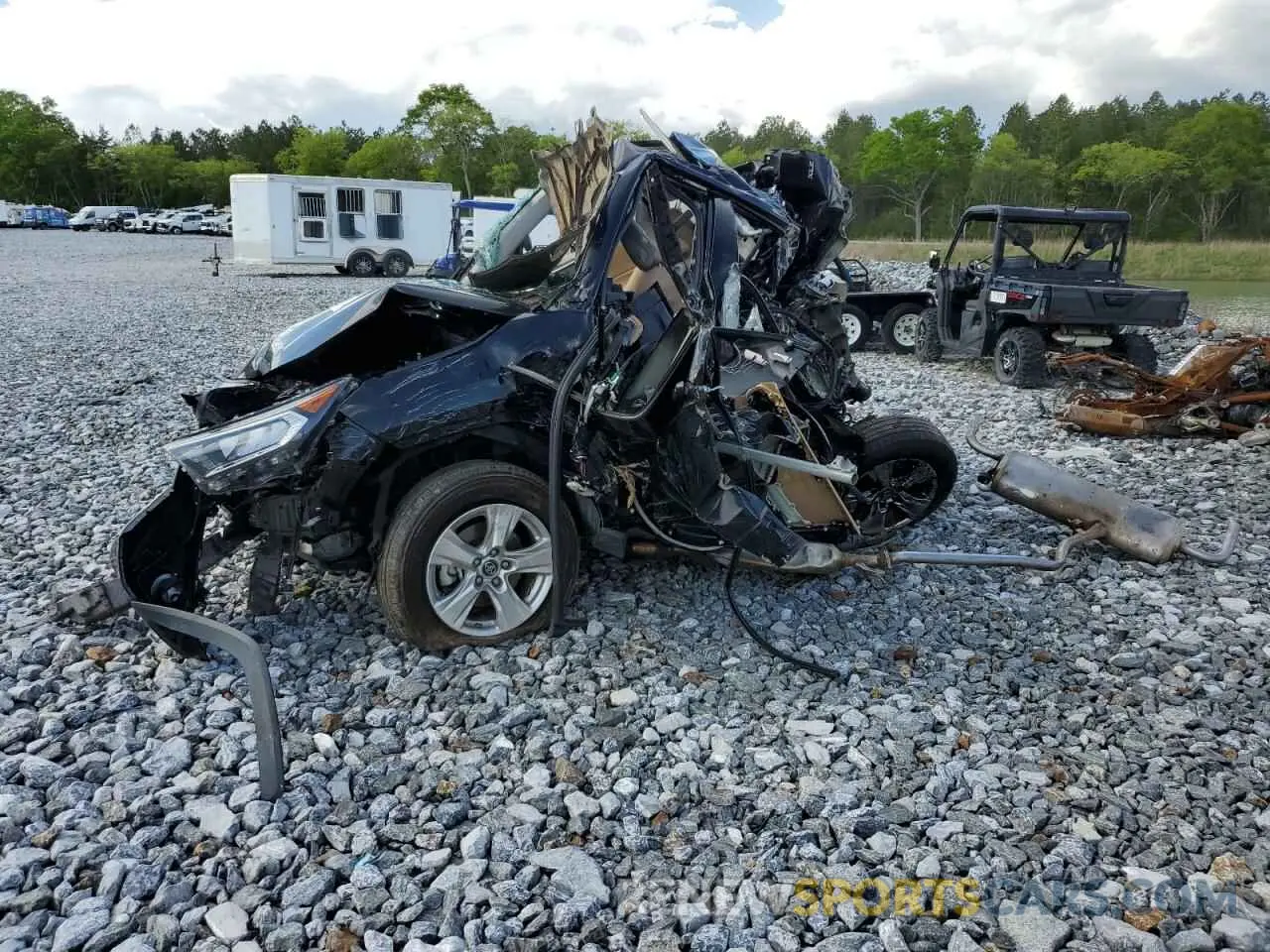 1 fotografías del automóvil dañado 2T3W1RFV4KW004470 TOYOTA RAV4 2019