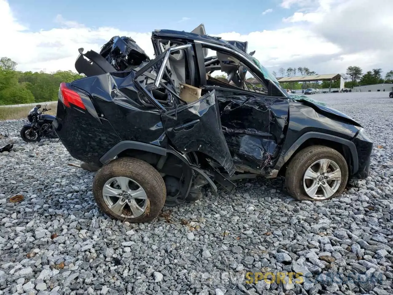 3 fotografías del automóvil dañado 2T3W1RFV4KW004470 TOYOTA RAV4 2019