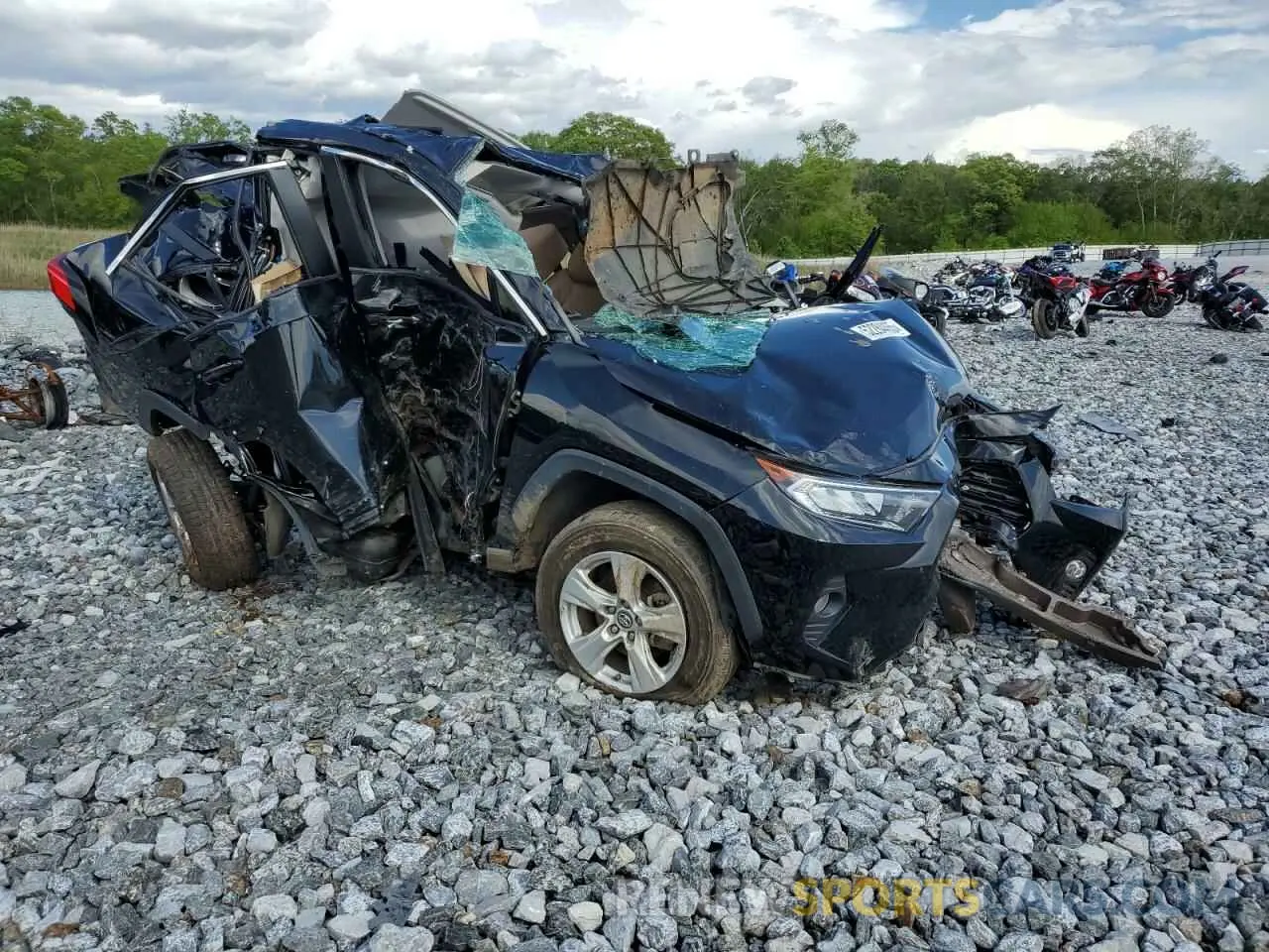 4 fotografías del automóvil dañado 2T3W1RFV4KW004470 TOYOTA RAV4 2019