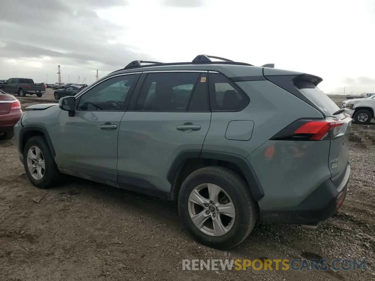 2 fotografías del automóvil dañado 2T3W1RFV4KW005960 TOYOTA RAV4 2019