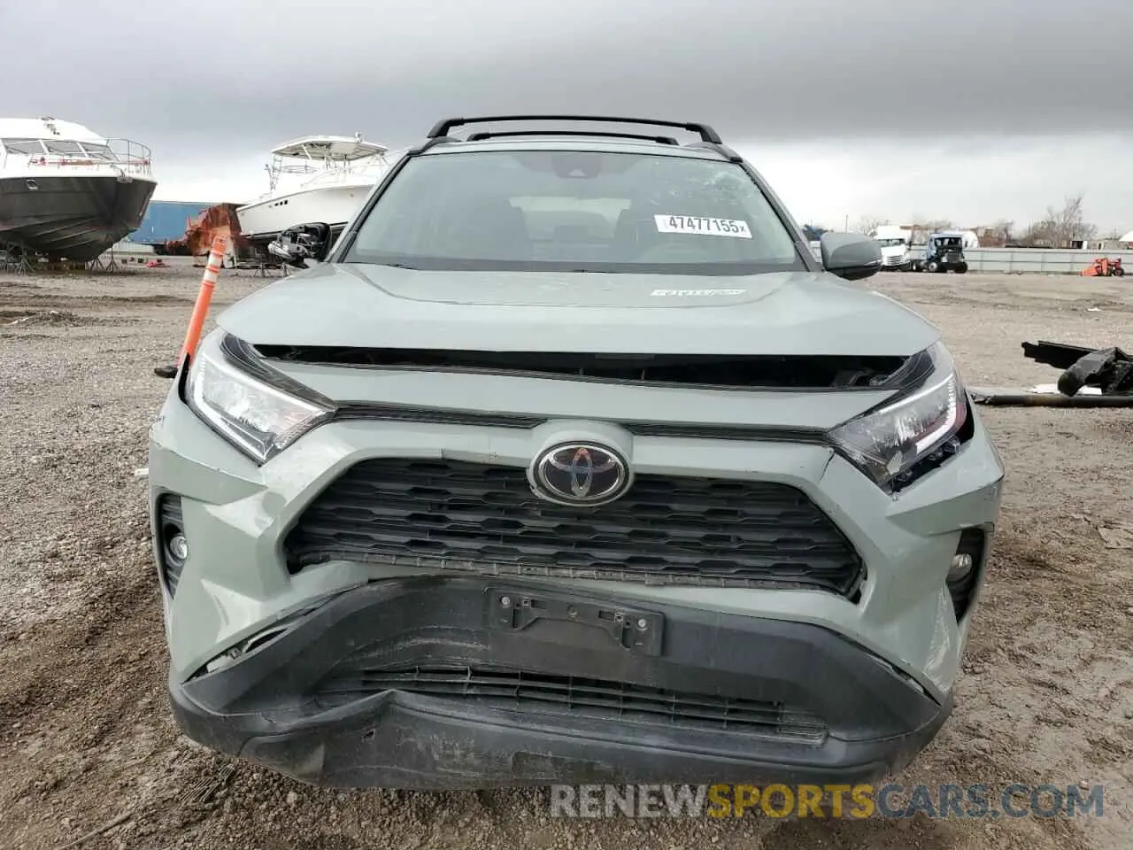 5 fotografías del automóvil dañado 2T3W1RFV4KW005960 TOYOTA RAV4 2019