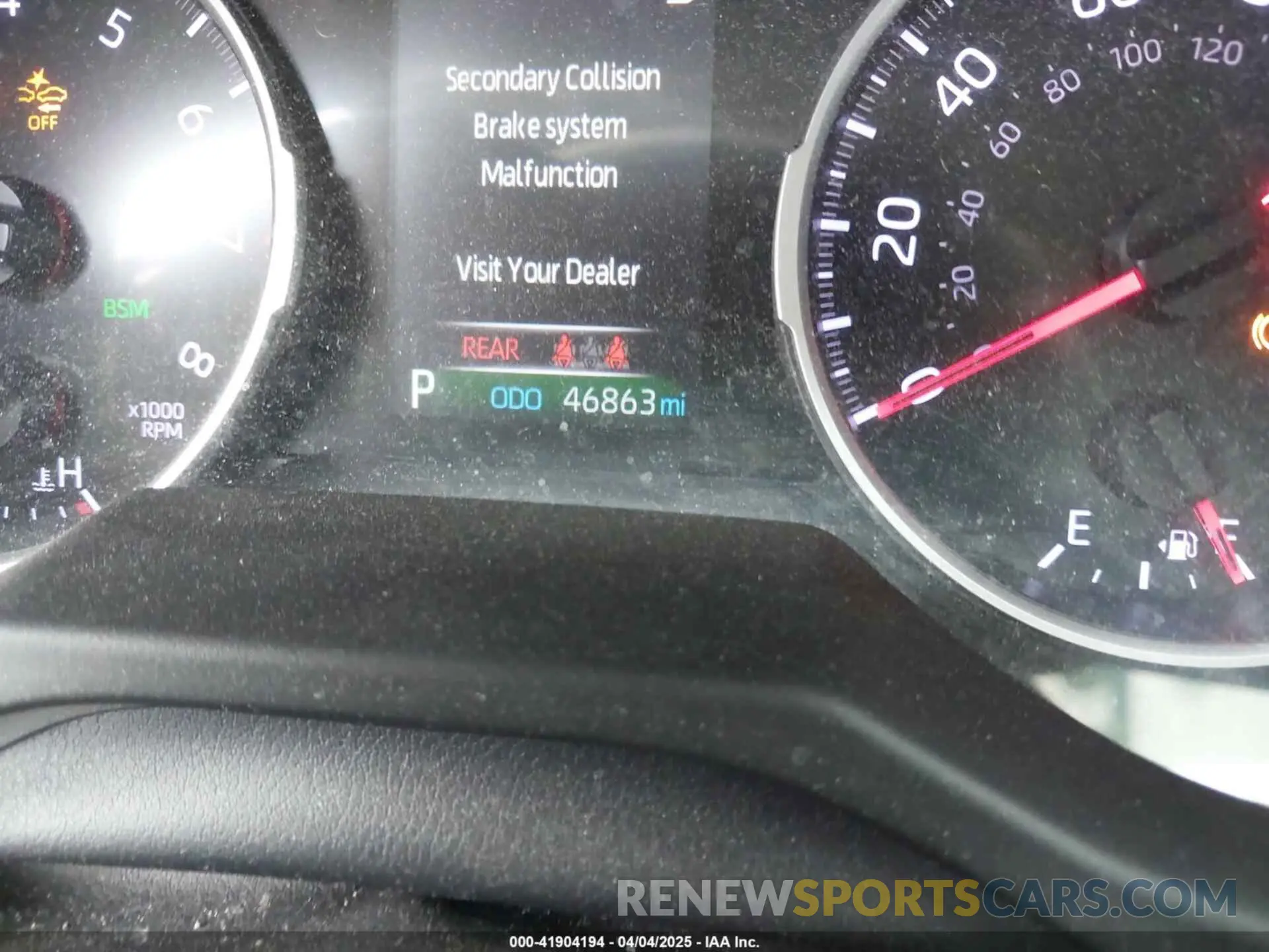 7 fotografías del automóvil dañado 2T3W1RFV4KW009927 TOYOTA RAV4 2019