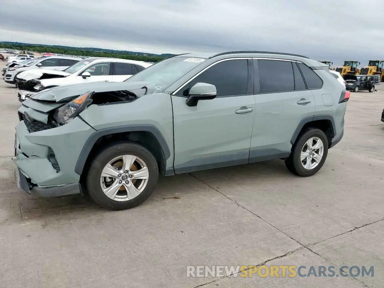 1 fotografías del automóvil dañado 2T3W1RFV4KW016070 TOYOTA RAV4 2019