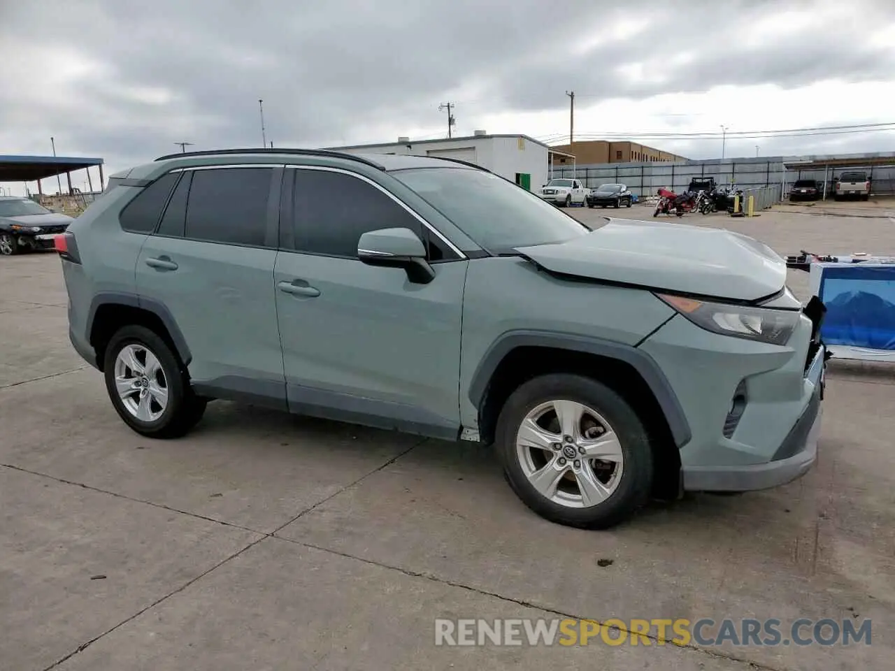 4 fotografías del automóvil dañado 2T3W1RFV4KW016070 TOYOTA RAV4 2019