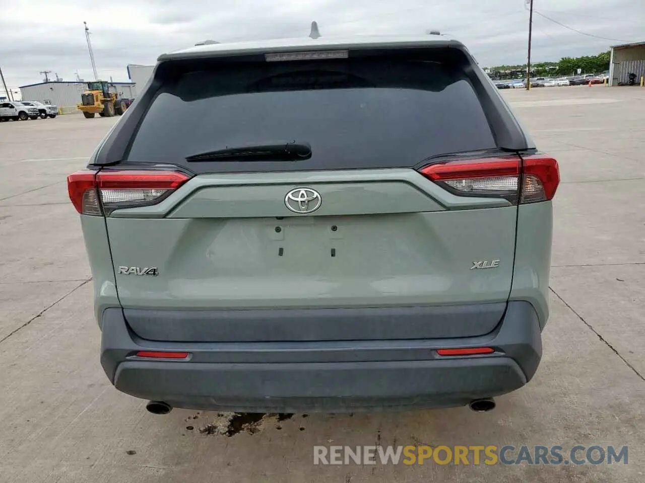 6 fotografías del automóvil dañado 2T3W1RFV4KW016070 TOYOTA RAV4 2019