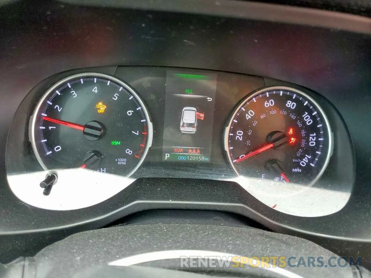 9 fotografías del automóvil dañado 2T3W1RFV4KW016070 TOYOTA RAV4 2019