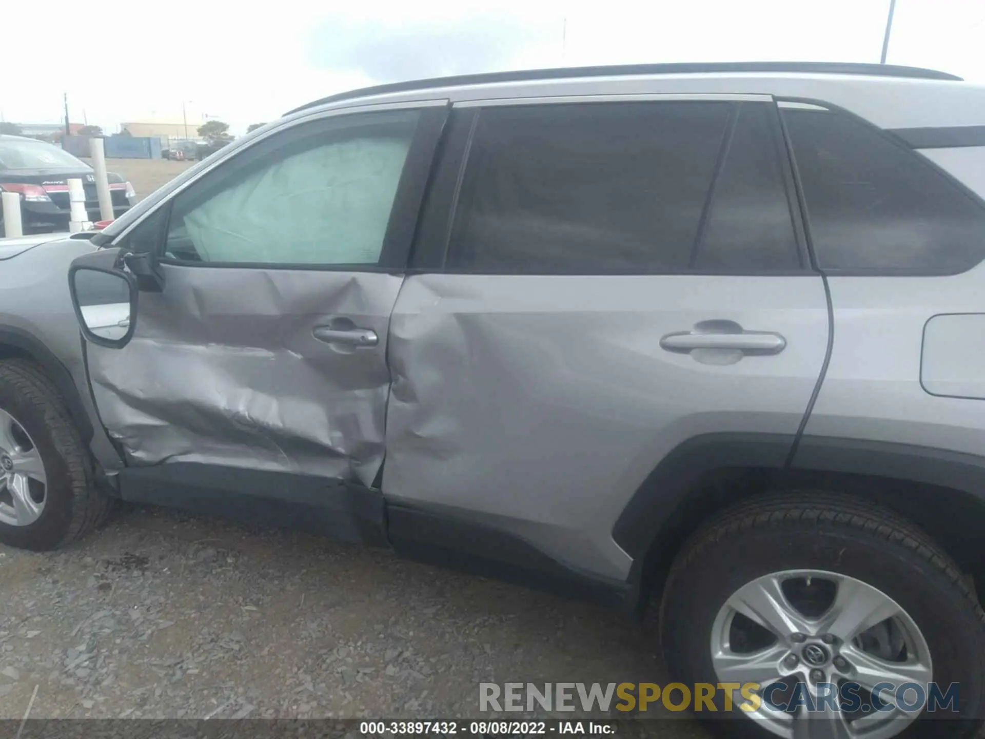 6 fotografías del automóvil dañado 2T3W1RFV4KW026677 TOYOTA RAV4 2019