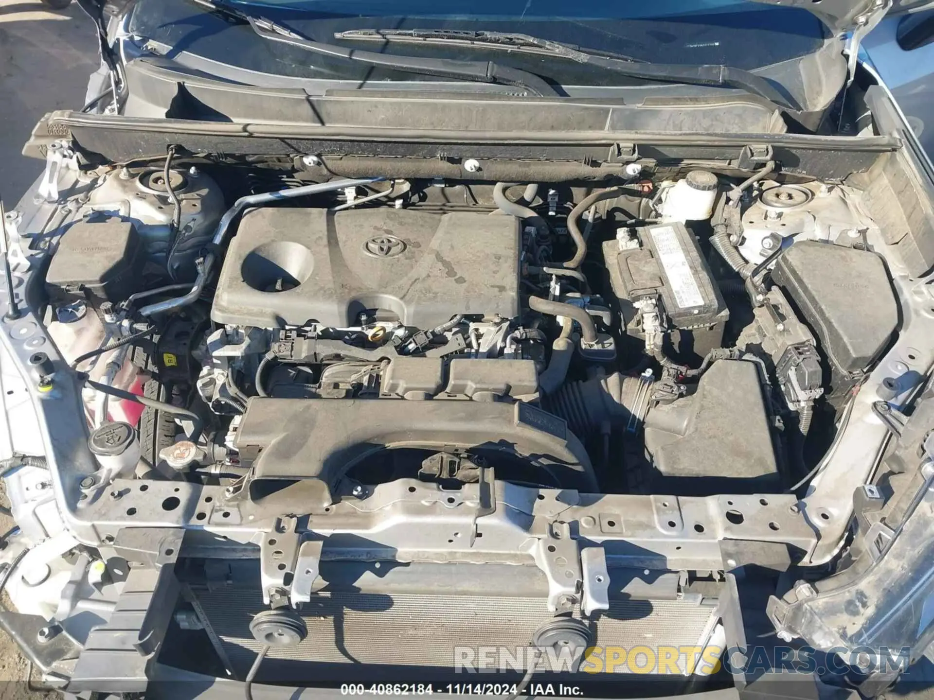 10 fotografías del automóvil dañado 2T3W1RFV5KC027760 TOYOTA RAV4 2019