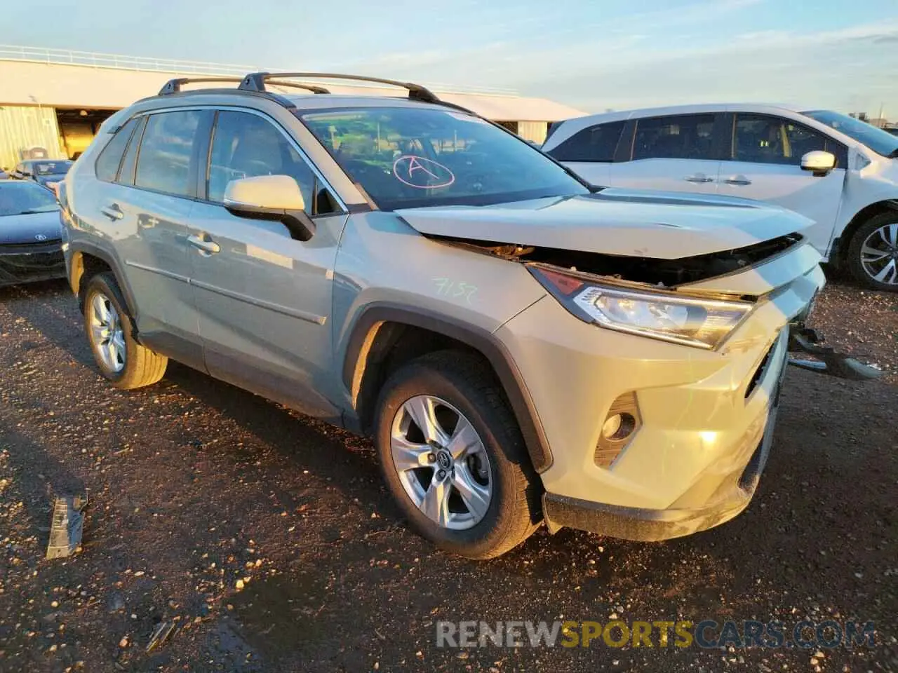 1 fotografías del automóvil dañado 2T3W1RFV5KC033221 TOYOTA RAV4 2019