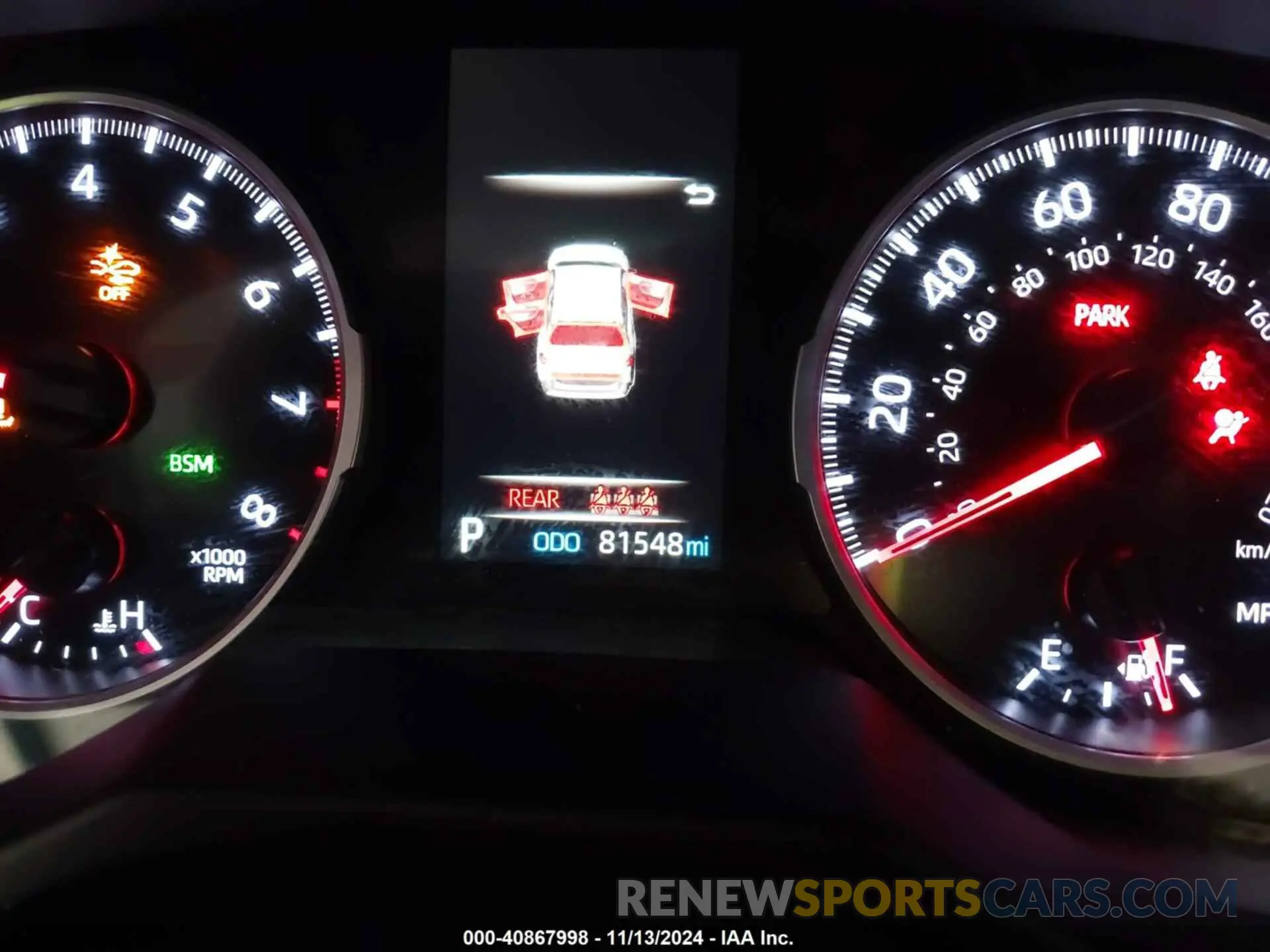 7 fotografías del automóvil dañado 2T3W1RFV5KW042046 TOYOTA RAV4 2019