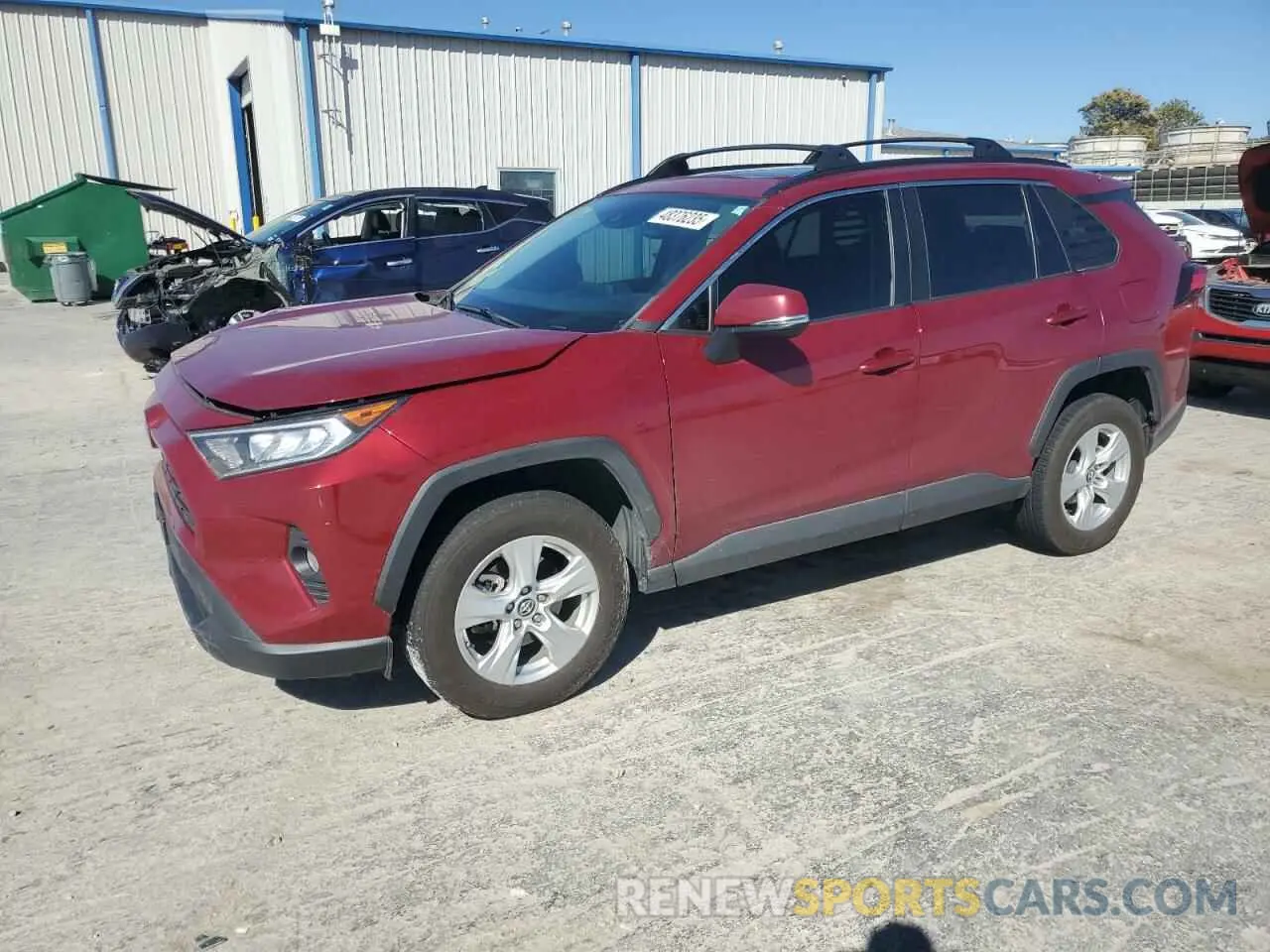 1 fotografías del automóvil dañado 2T3W1RFV7KC002911 TOYOTA RAV4 2019