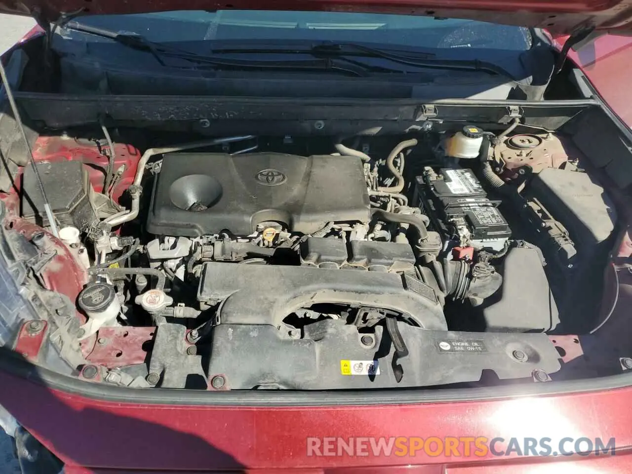 12 fotografías del automóvil dañado 2T3W1RFV7KC002911 TOYOTA RAV4 2019