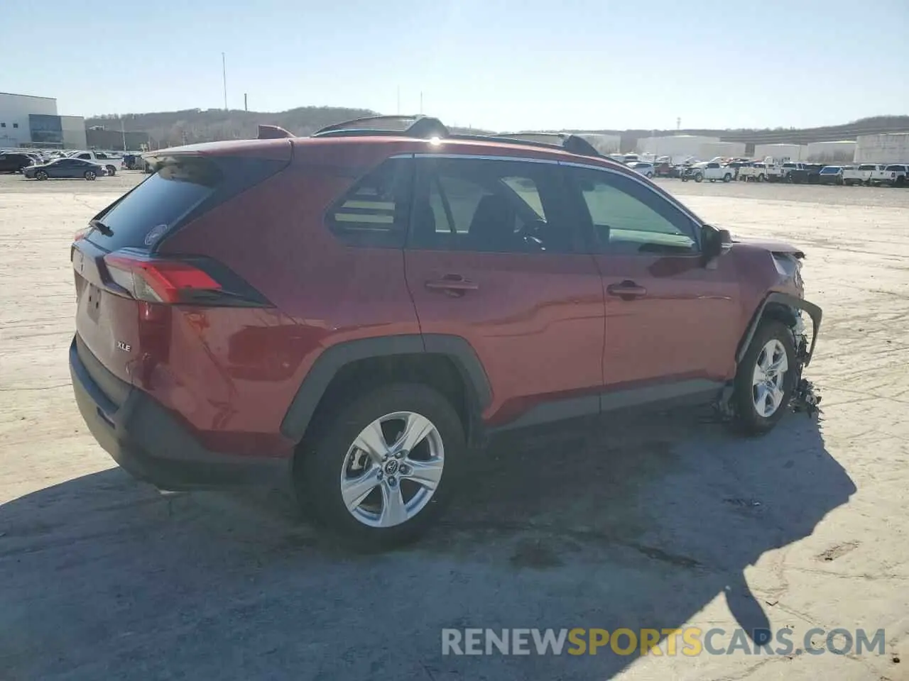3 fotografías del automóvil dañado 2T3W1RFV7KC002911 TOYOTA RAV4 2019