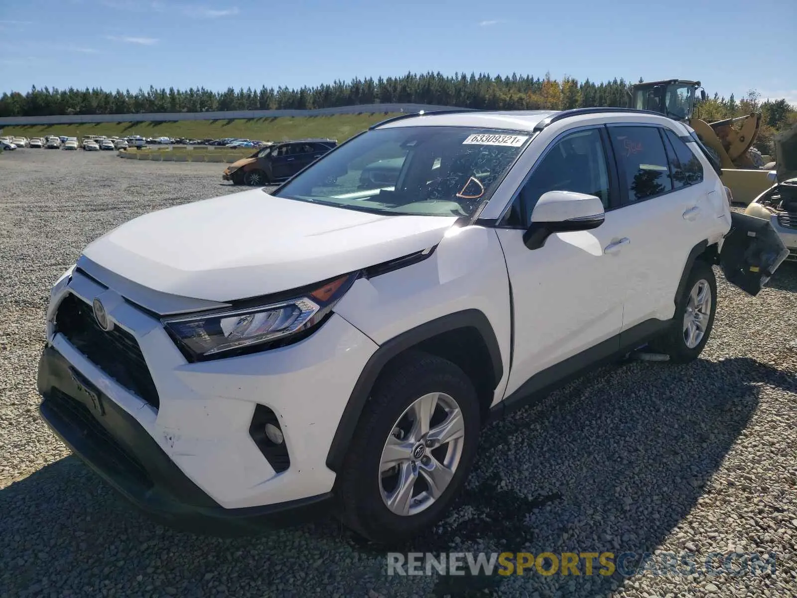 2 fotografías del automóvil dañado 2T3W1RFV7KC005324 TOYOTA RAV4 2019