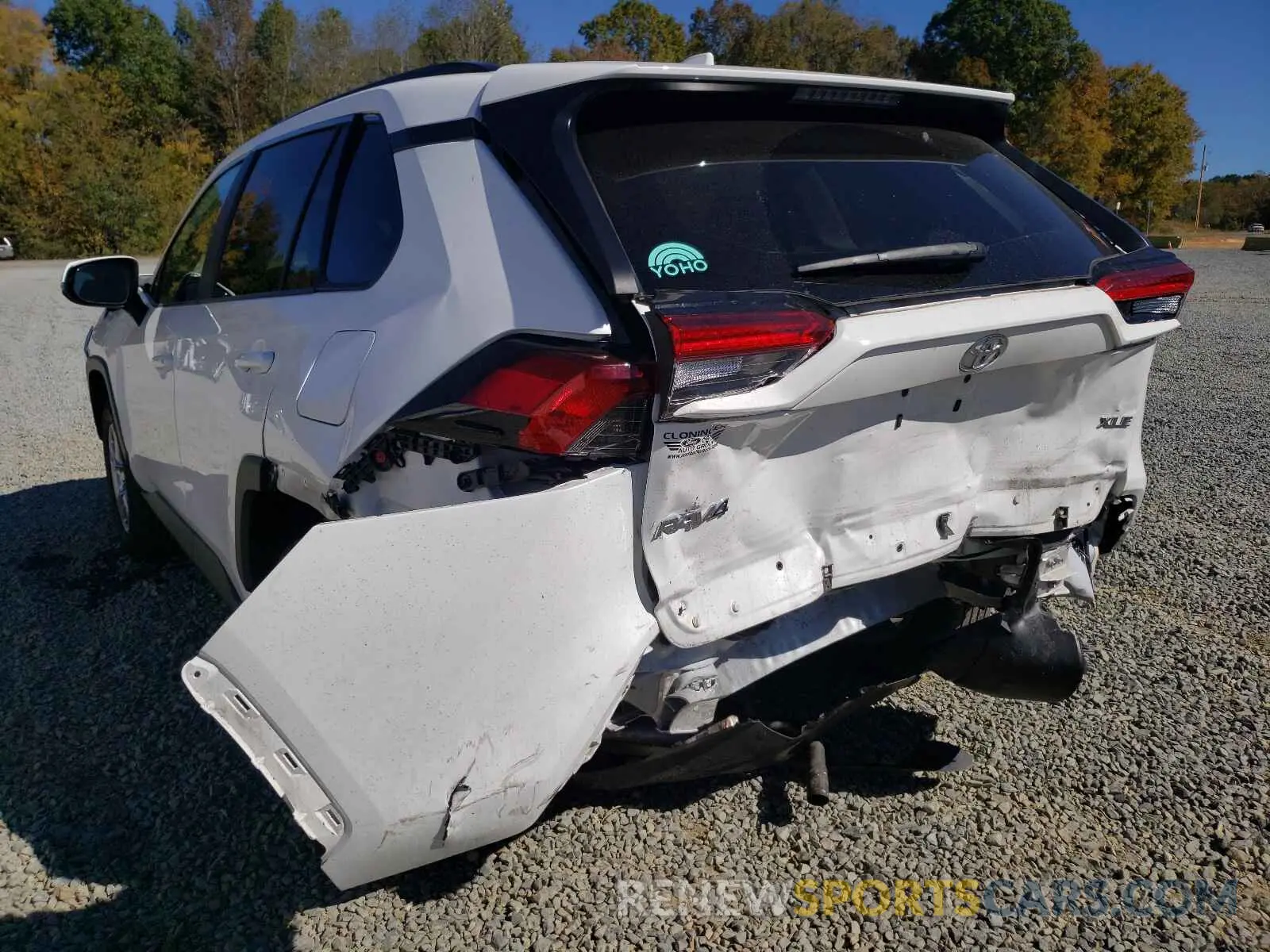 9 fotografías del automóvil dañado 2T3W1RFV7KC005324 TOYOTA RAV4 2019