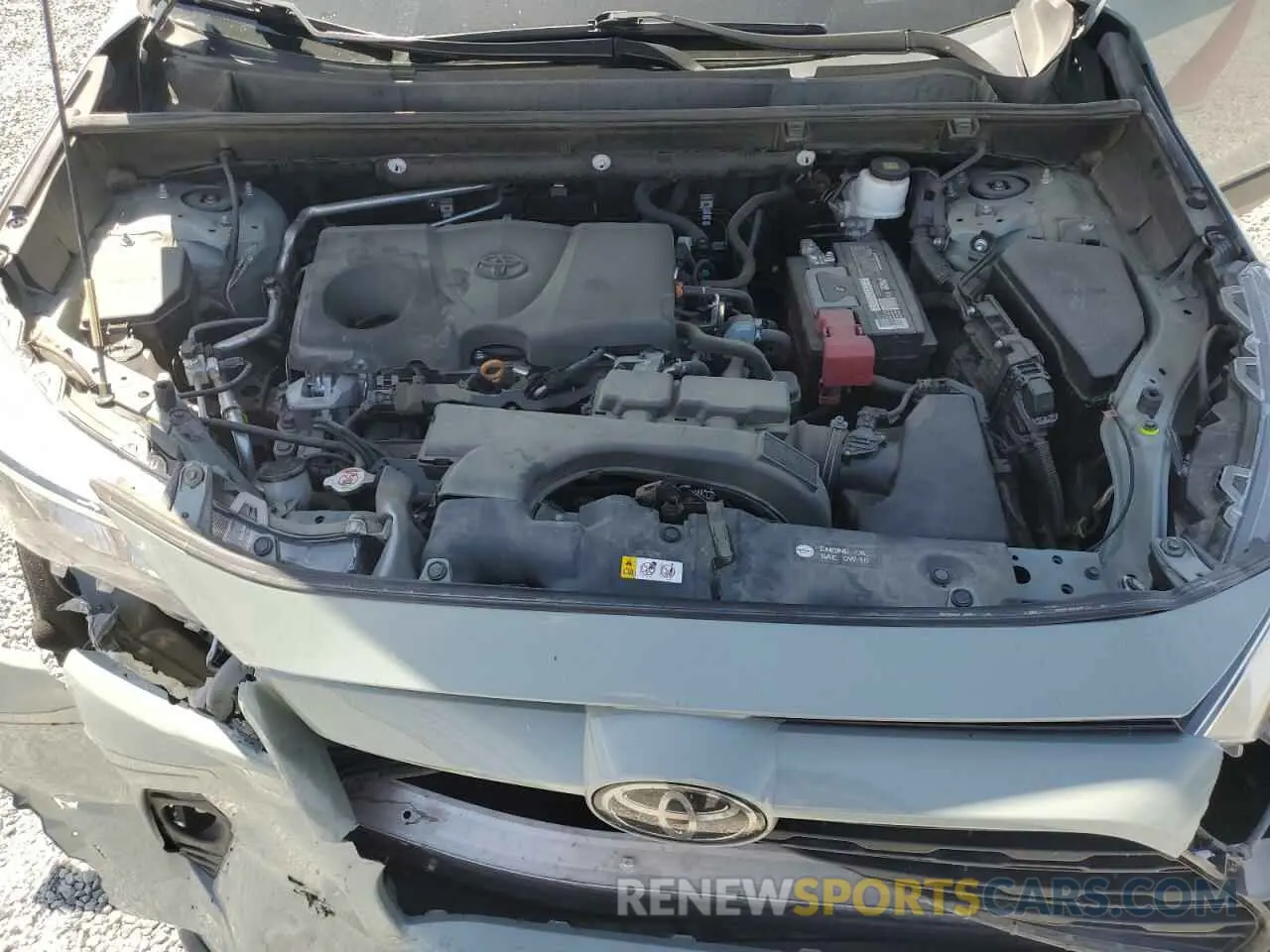 12 fotografías del automóvil dañado 2T3W1RFV7KC025900 TOYOTA RAV4 2019