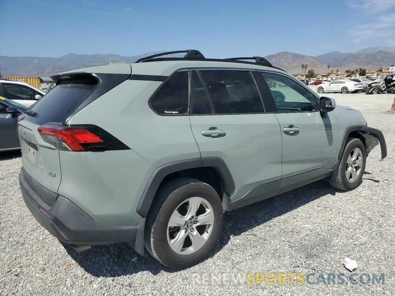 3 fotografías del automóvil dañado 2T3W1RFV7KC025900 TOYOTA RAV4 2019