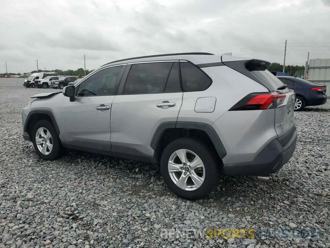 2 fotografías del automóvil dañado 2T3W1RFV7KW030819 TOYOTA RAV4 2019