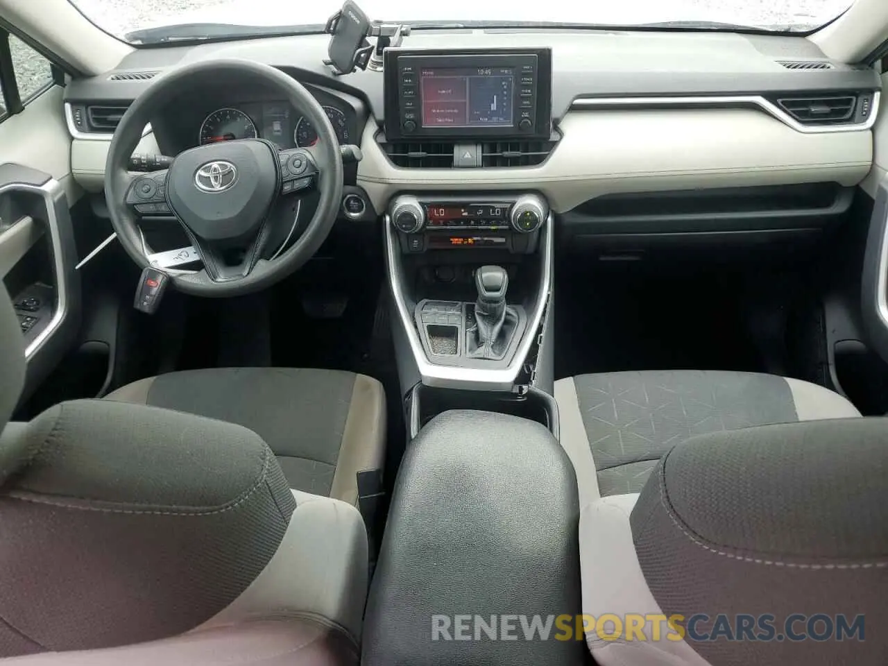 8 fotografías del automóvil dañado 2T3W1RFV7KW030819 TOYOTA RAV4 2019