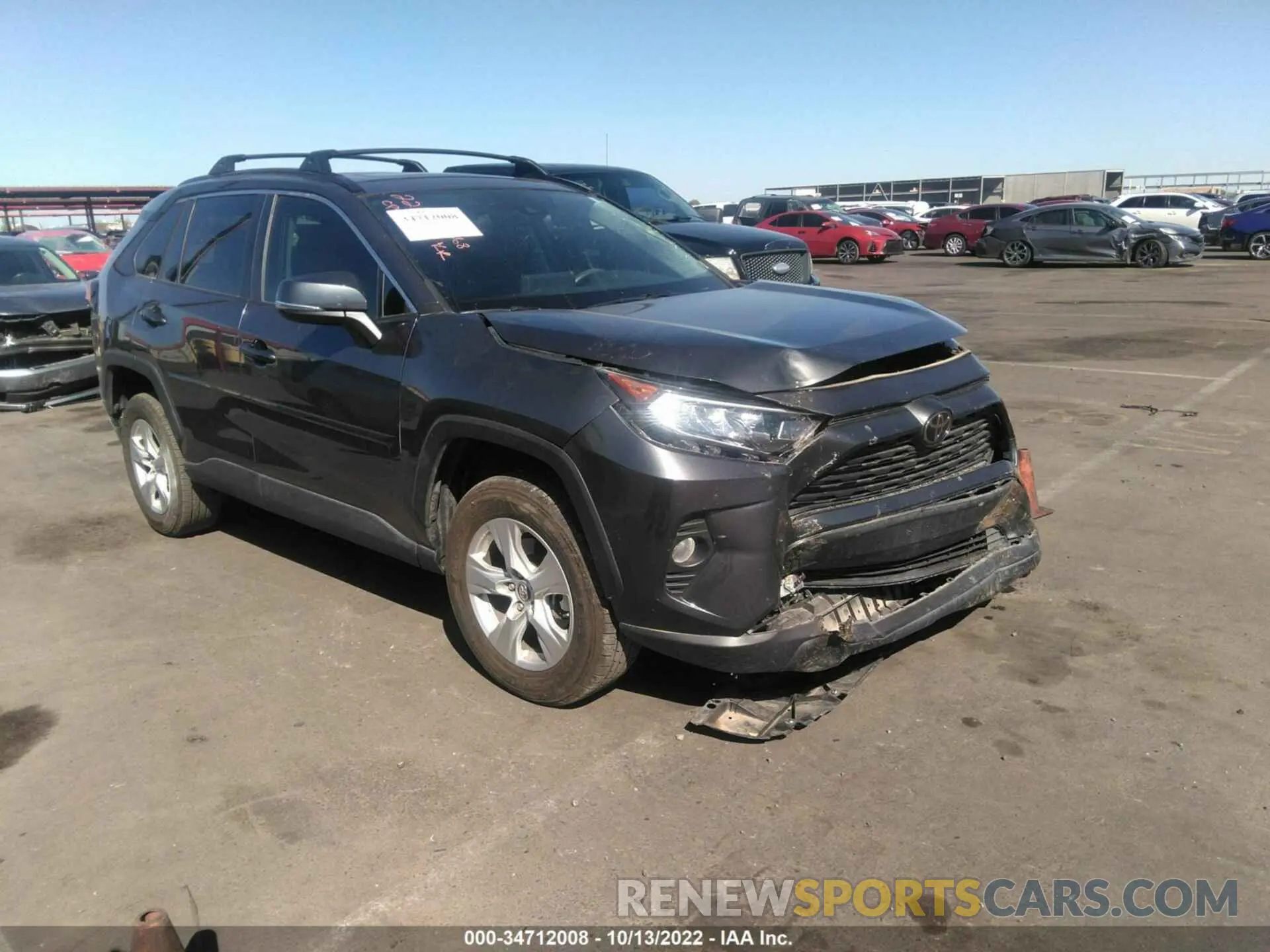 1 fotografías del automóvil dañado 2T3W1RFV7KW053419 TOYOTA RAV4 2019