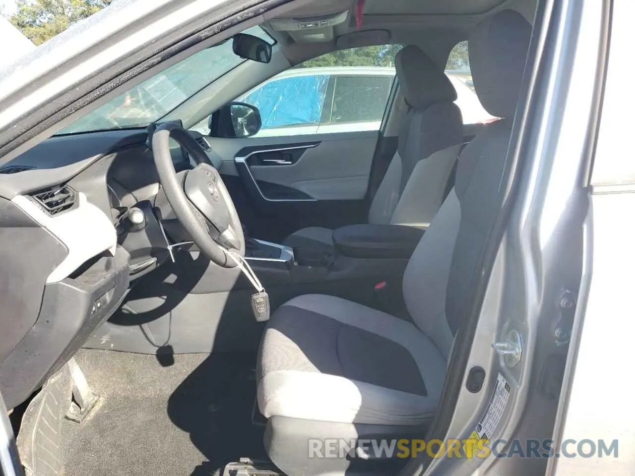 7 fotografías del automóvil dañado 2T3W1RFV8KW029601 TOYOTA RAV4 2019