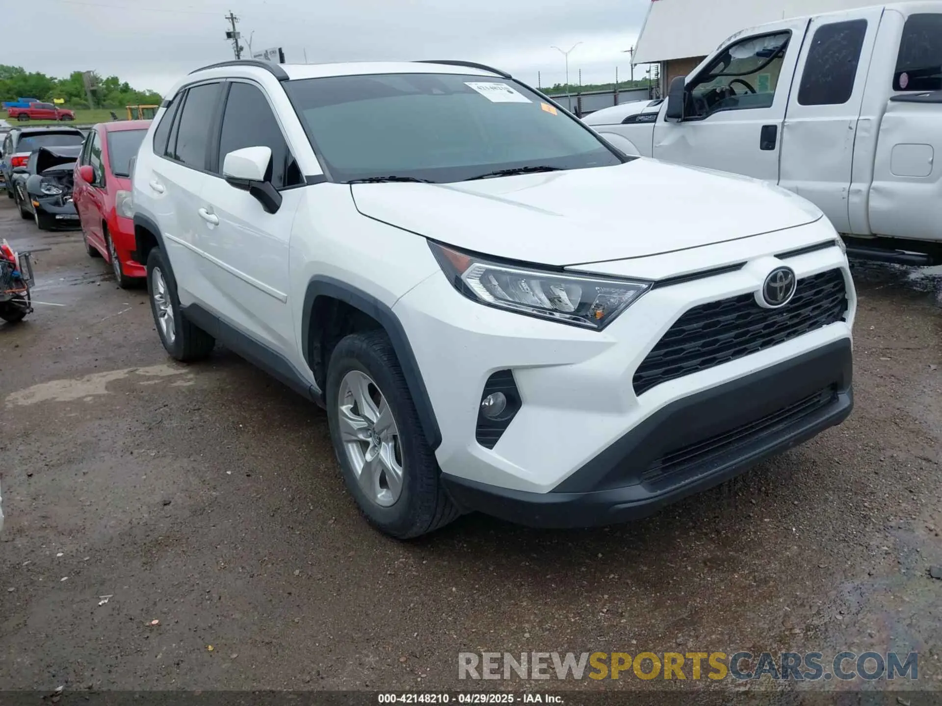 1 fotografías del automóvil dañado 2T3W1RFV8KW030117 TOYOTA RAV4 2019