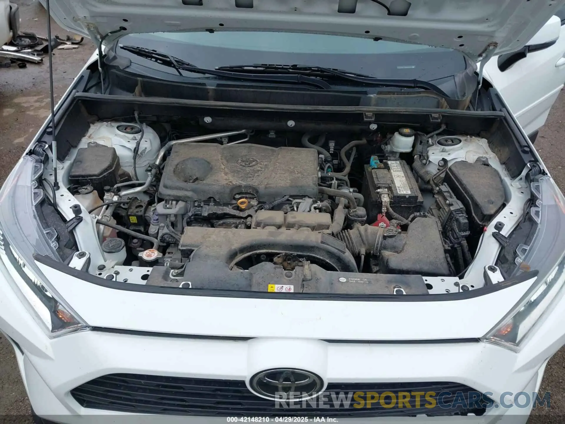 10 fotografías del automóvil dañado 2T3W1RFV8KW030117 TOYOTA RAV4 2019