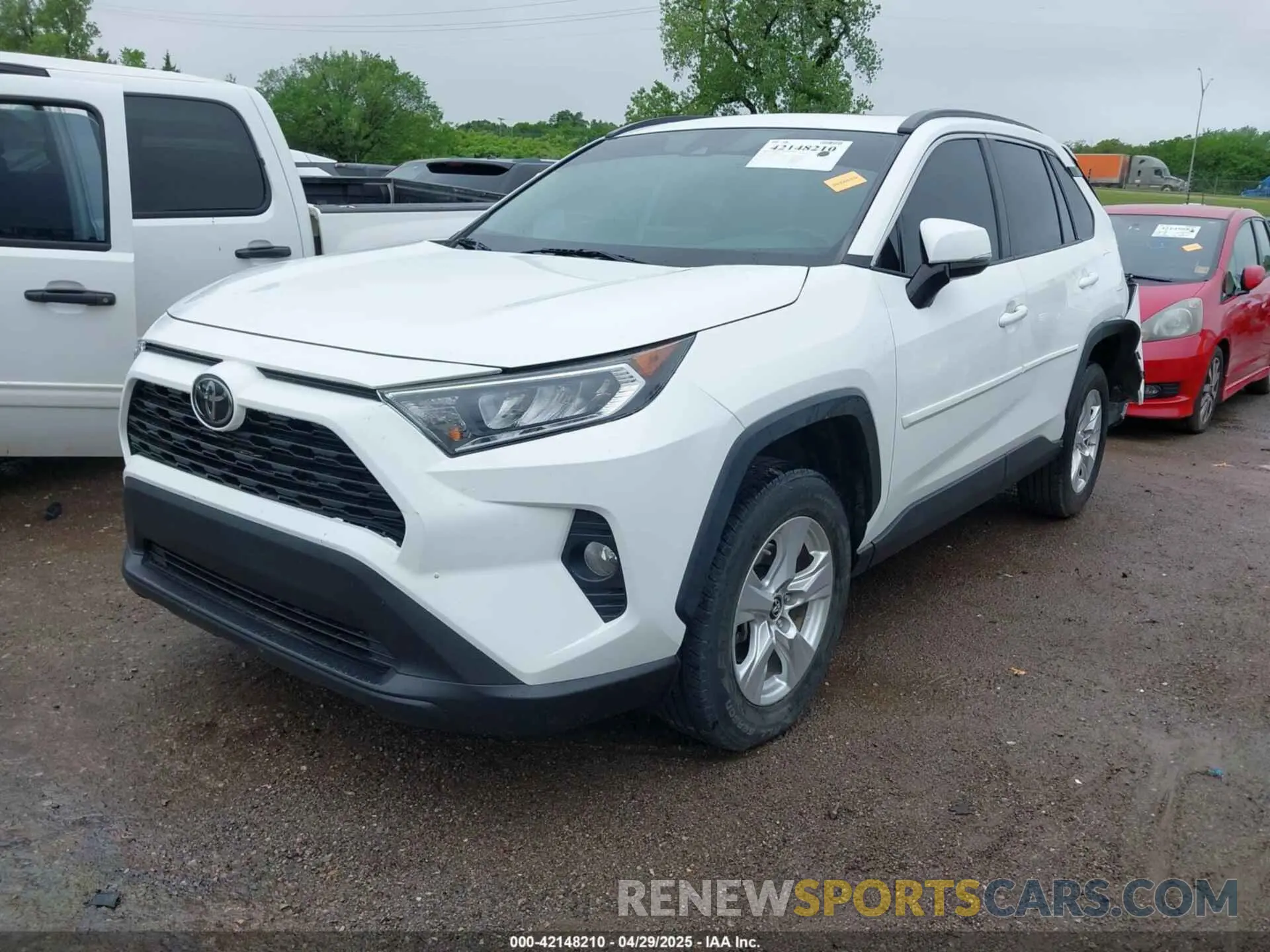2 fotografías del automóvil dañado 2T3W1RFV8KW030117 TOYOTA RAV4 2019