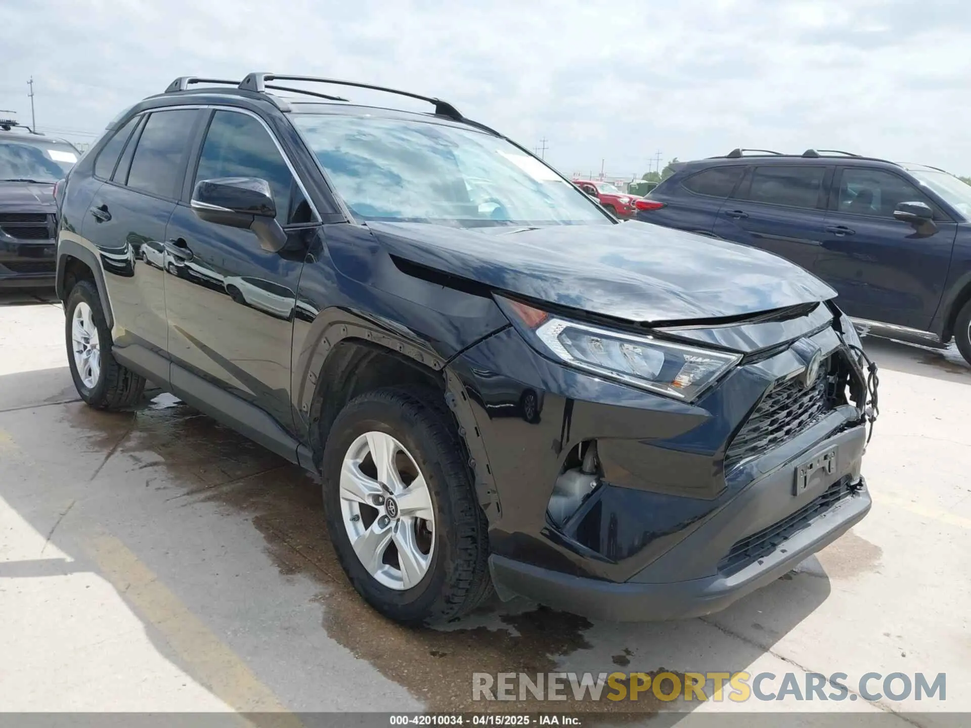 1 fotografías del automóvil dañado 2T3W1RFV9KC009374 TOYOTA RAV4 2019