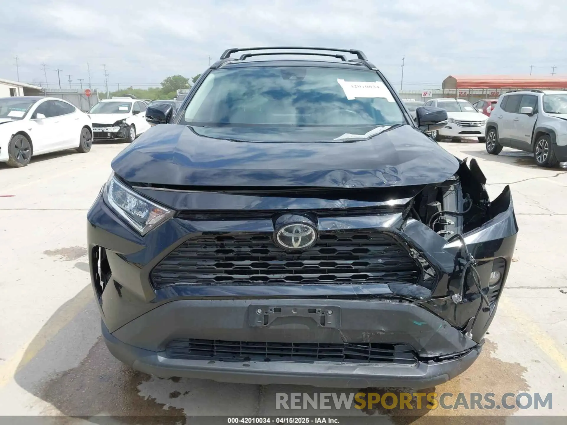 13 fotografías del automóvil dañado 2T3W1RFV9KC009374 TOYOTA RAV4 2019
